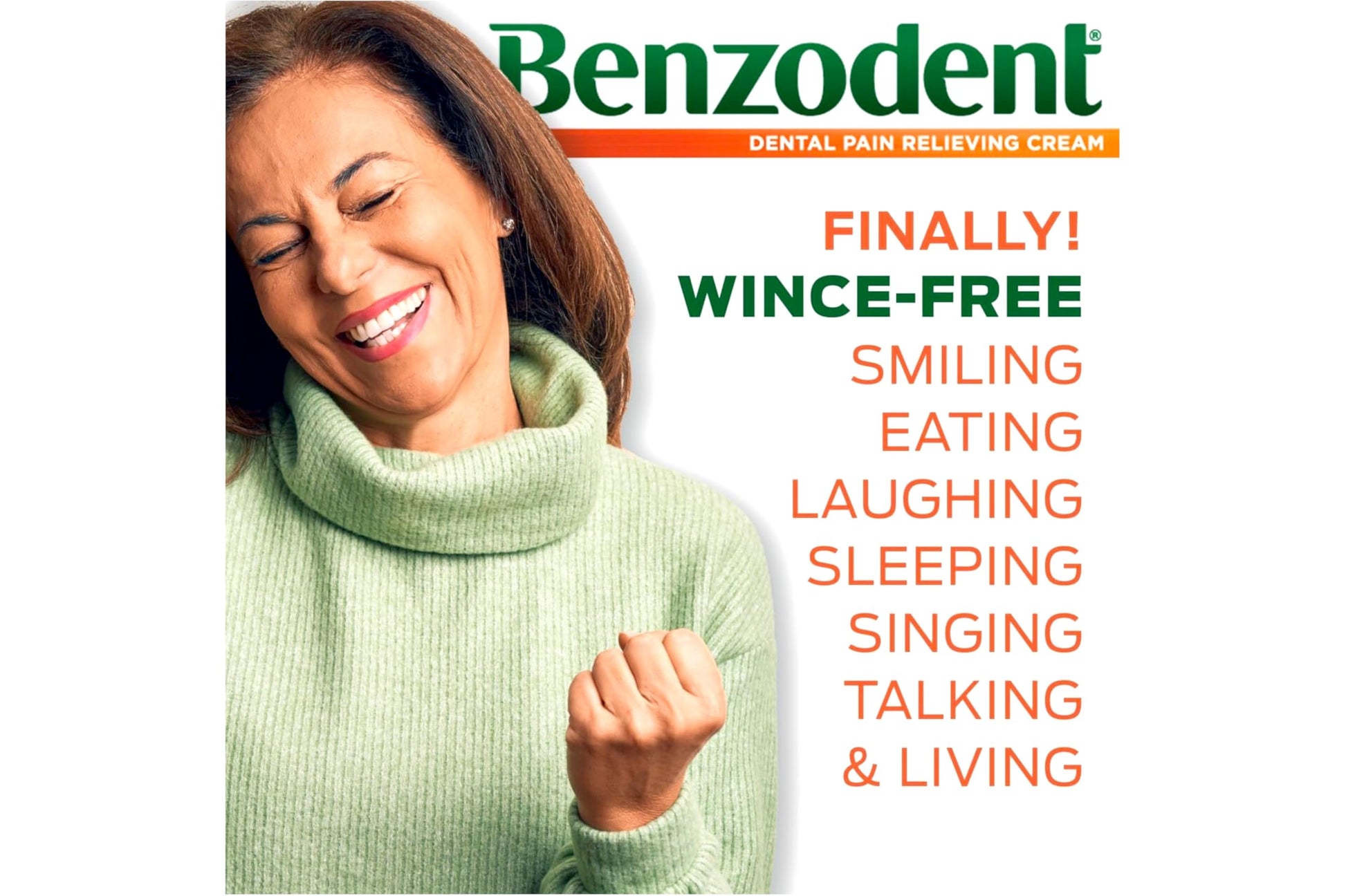 Benzodent Dental Pain Relieving Cream, 1 Ounce - Pack of 3 Benzodent Au supplements
