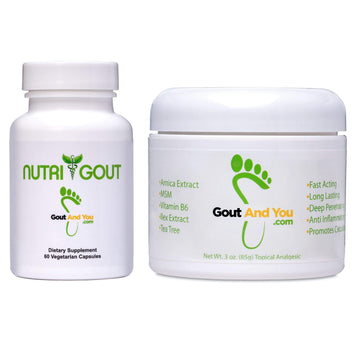 Nutrigout and Joint & Muscle Relief Cream Gout and You Au supplements