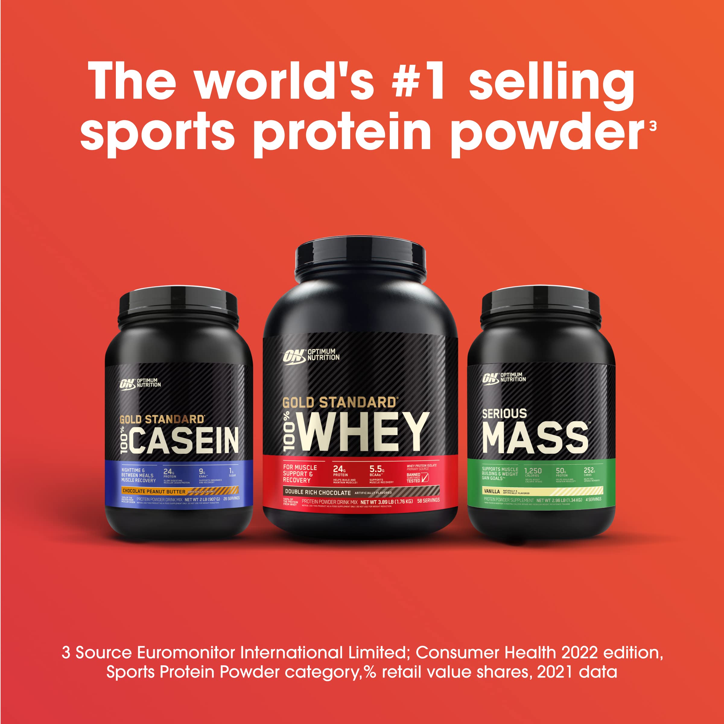 Optimum Nutrition Serious Mass, Weight Gainer Protein Powder for Muscle Gain, Added Optimum Nutrition Au supplements