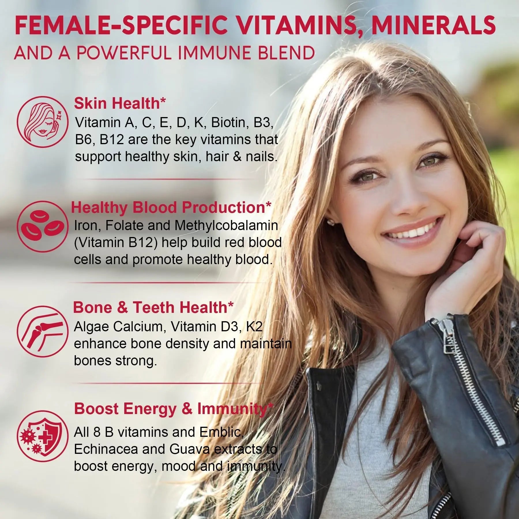 Methylated Multivitamin for Women Gummies, Calcium, D3 K2, Methylfolate & B12, Inositol, Daily Vitamin A, C, E, B Complex, Biotin, Iron Nextdia Au supplements