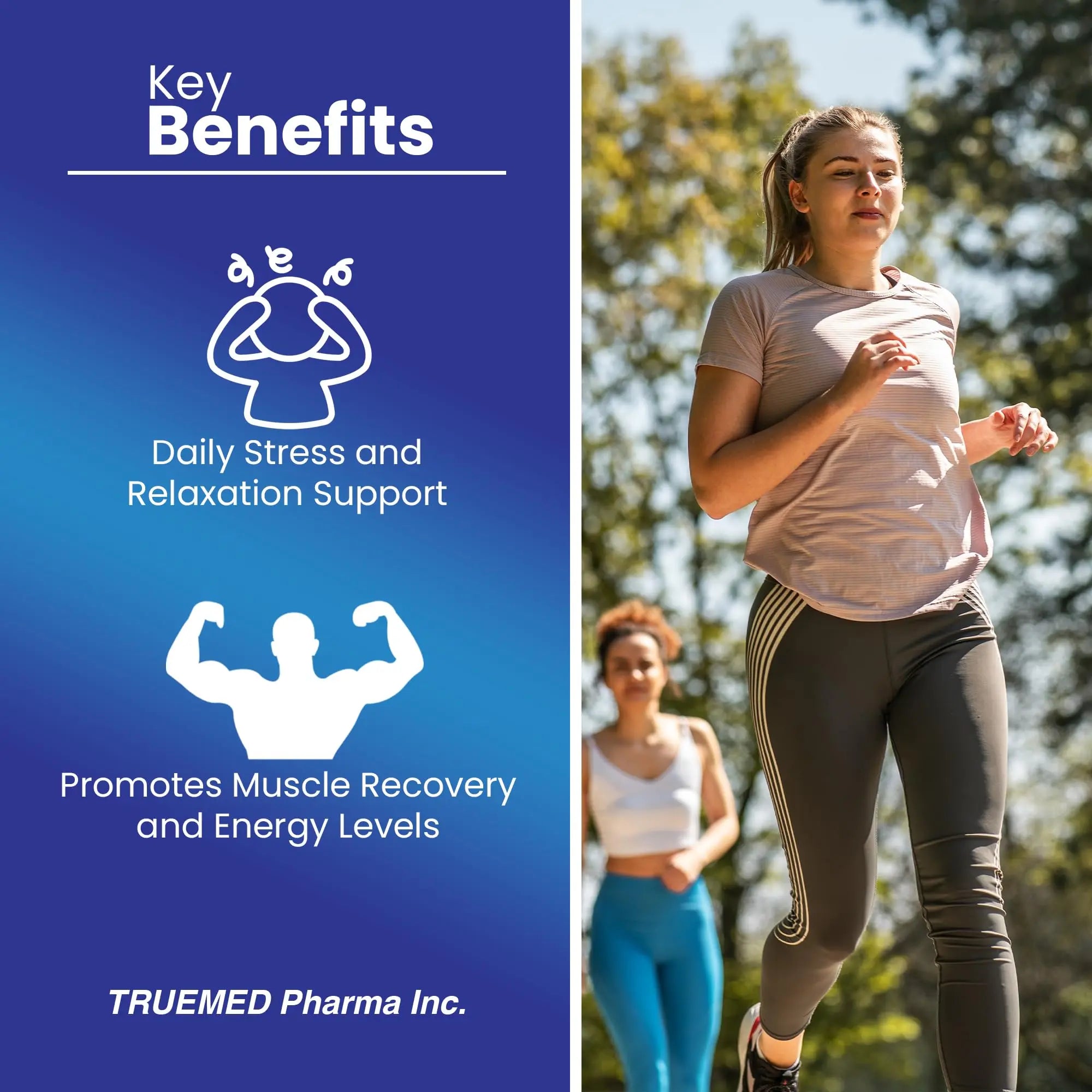 Truemed Triple Magnesium Complex Supplement 235mg with Magnesium Citrate, Malate & Lysinate Chelate | Magnesium Supplement for Sleep, Muscle Relaxation, Energy & Nerve Support | 60 Capsules, USA Made TRUEMED Au supplements