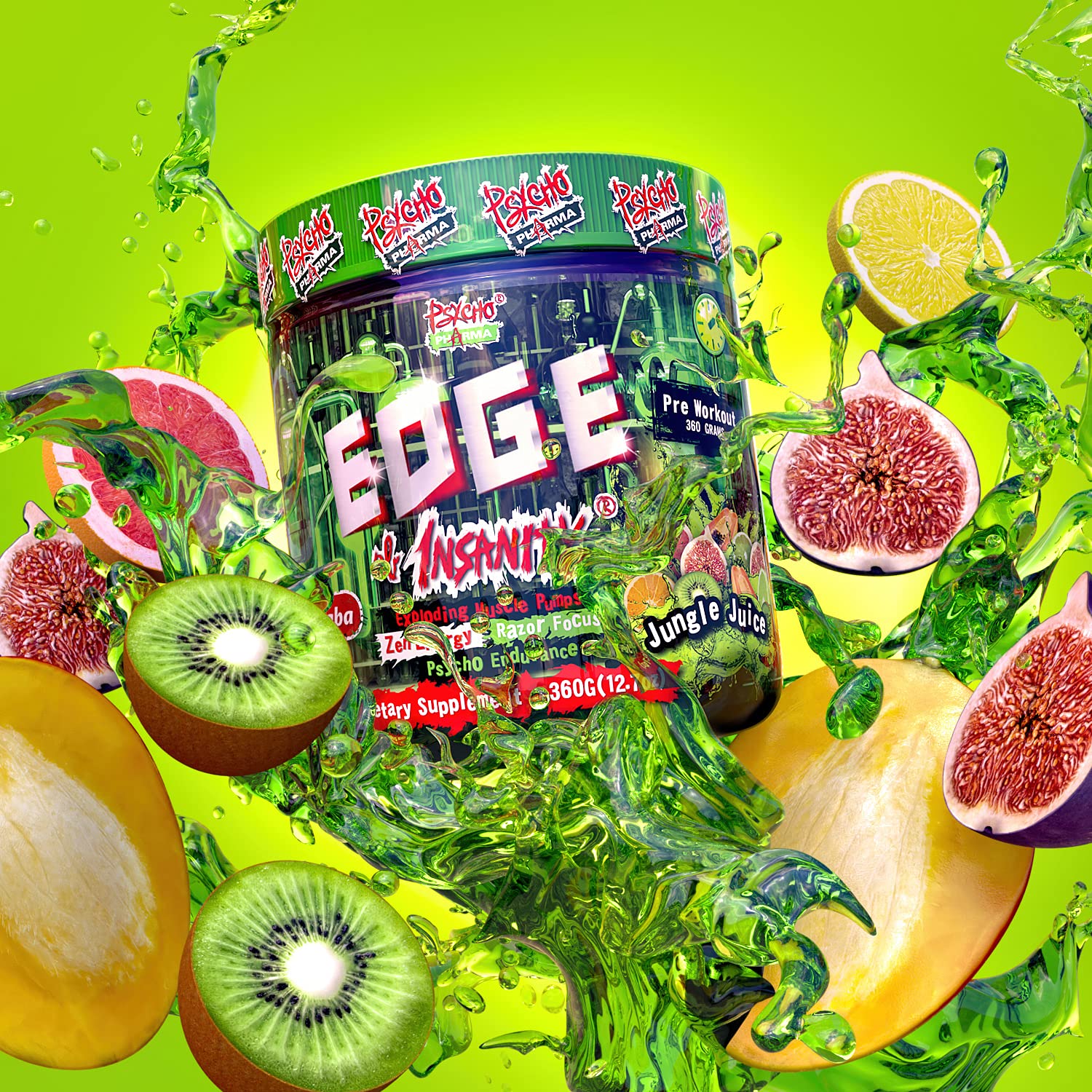 Psycho Pharma New Perfect Powders with Zengaba Energy Feel Good Focus #1 Strongest Psycho Pharma Au supplements