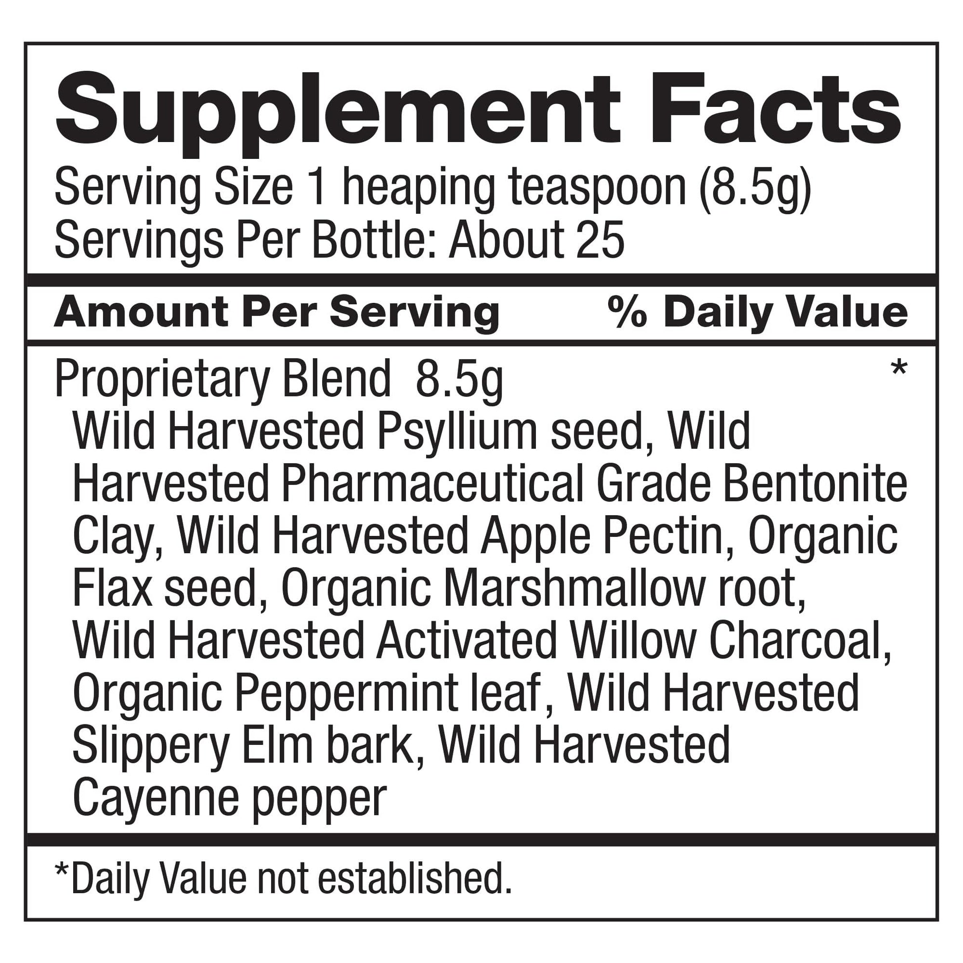 Dr. Schulze's Intestinal Formula #2 - Cleansing Supplement for Colon Health Support - Supports Daily Elimination - Plant-Based Herbal Supplement - Gluten-Free & Vegan - 8 oz Dr. Schulze's Au supplements