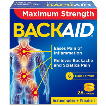 BACKAID Pills 28 Tablets (Pack of 6) Backaid Au supplements