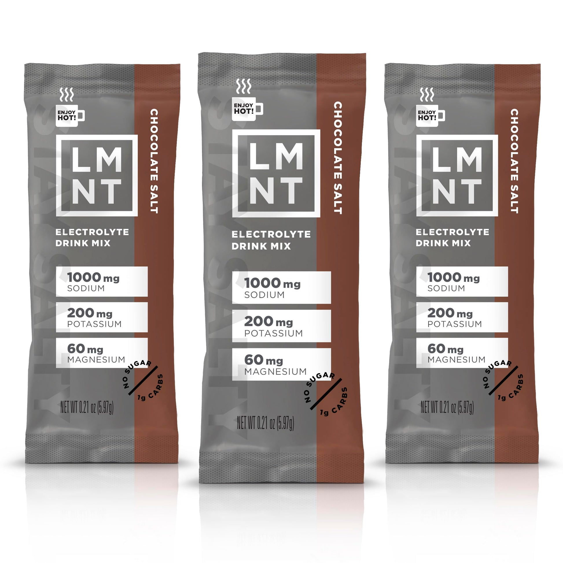 LMNT Zero-Sugar Electrolytes - Hot Chocolate Salt - Hydration Powder Packets Drink LMNT Au supplements