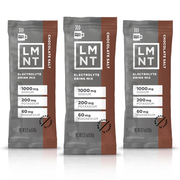 LMNT Zero-Sugar Electrolytes - Hot Chocolate Salt - Hydration Powder Packets Drink LMNT Au supplements