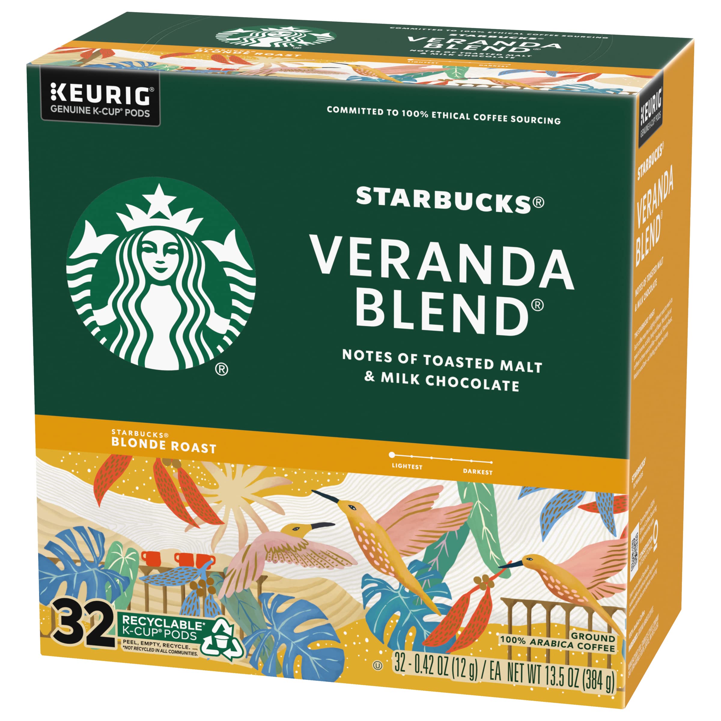 Starbucks Veranda Blend Coffee K-Cups,4/24 Pack-96 K-Cups Starbucks Au supplements