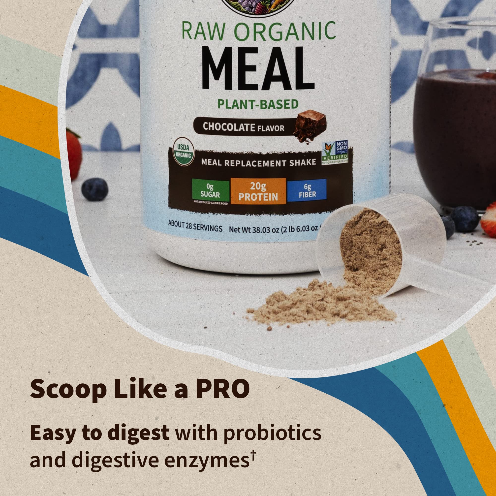 Garden of Life Vegan Protein Powder - Raw Organic Meal Replacement Shakes Garden of Life Au supplements