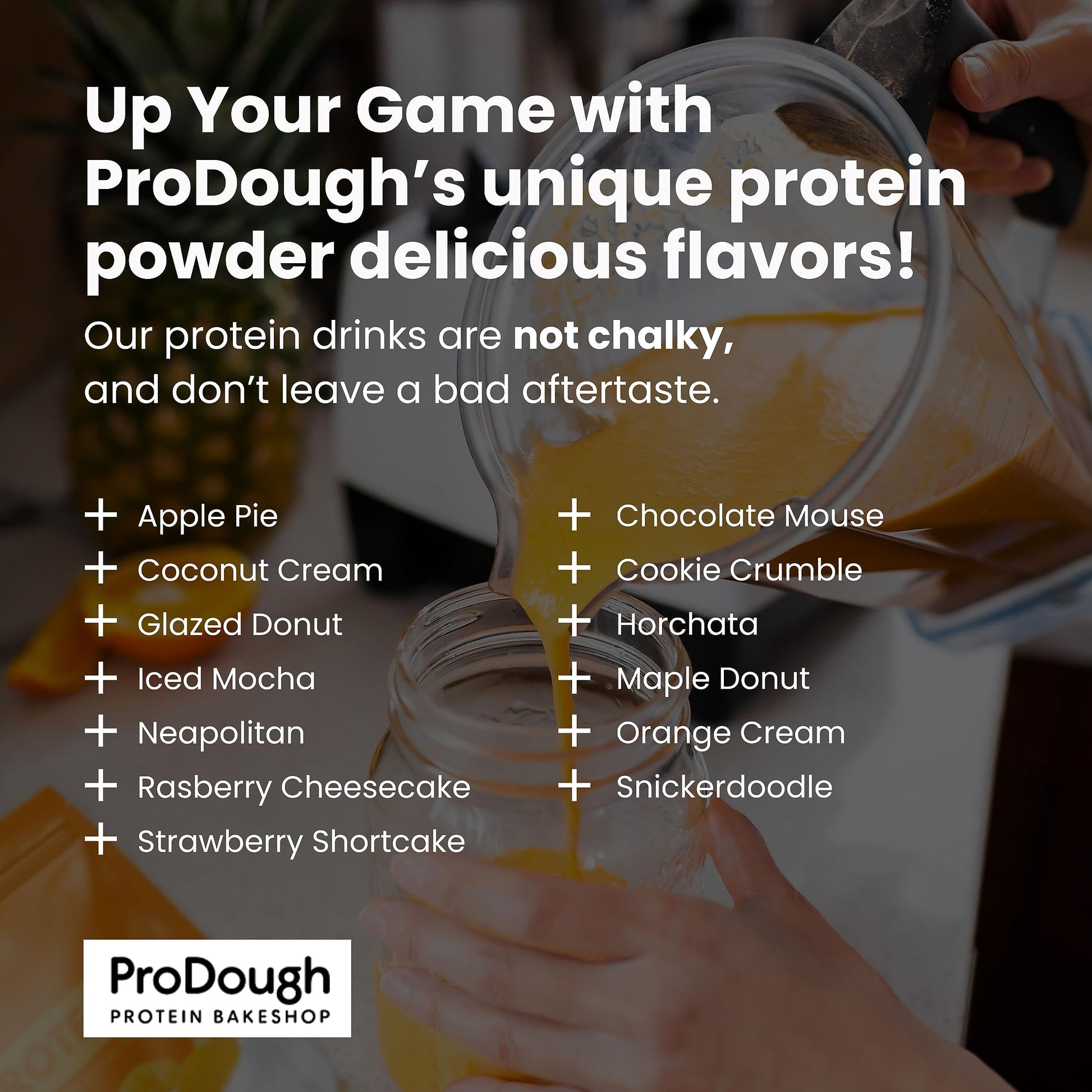 ProDough Gourmet Whey Isolate Hydrolized Protein Powder for Shake Mix- Easy Digest ProDough Protein Bakeshop Au supplements