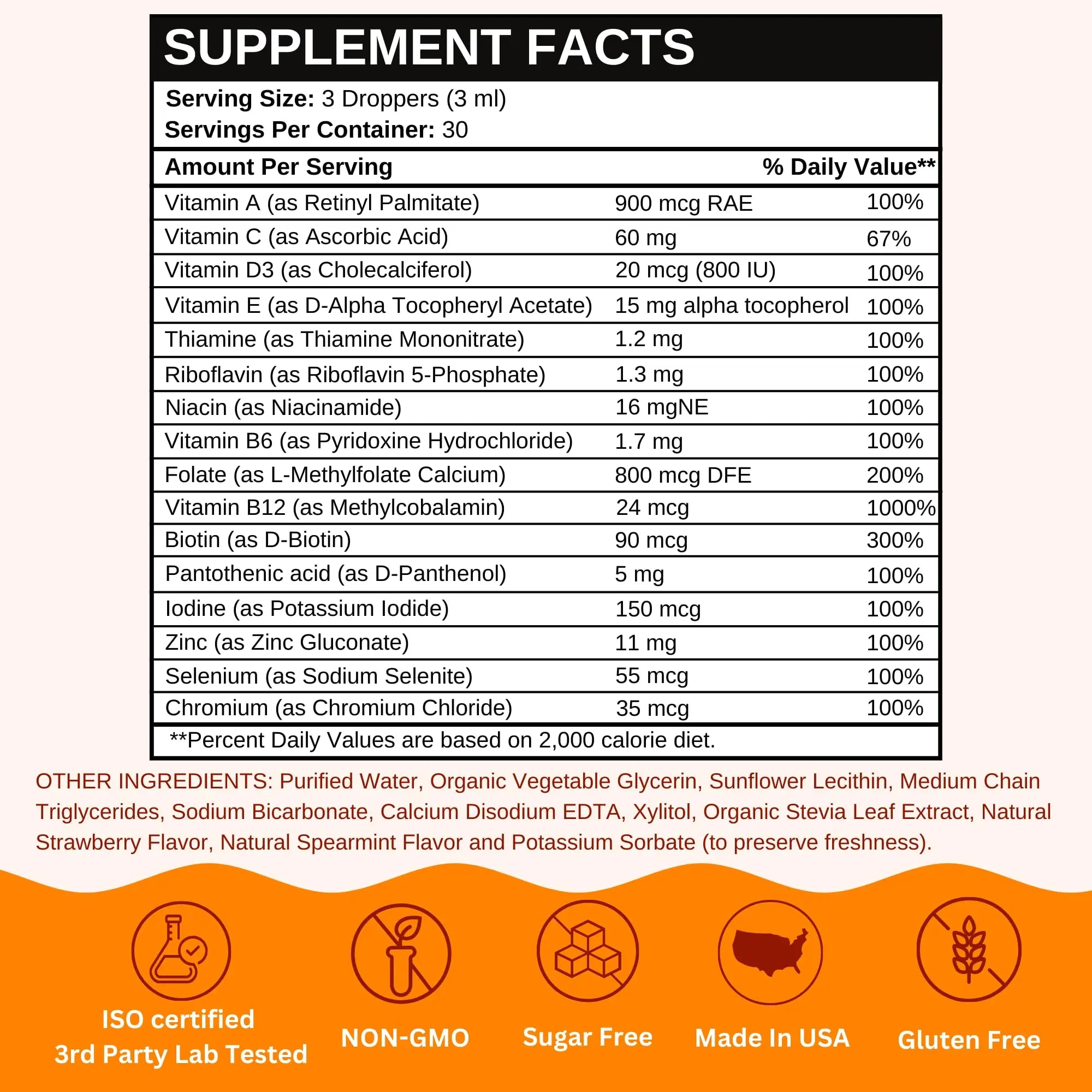 Vitaminally Women’s 50+ Liposomal Liquid Multivitamin – 16 Essential Vitamins & Minerals for Energy, Bone & Immune Support Vitaminally Au supplements