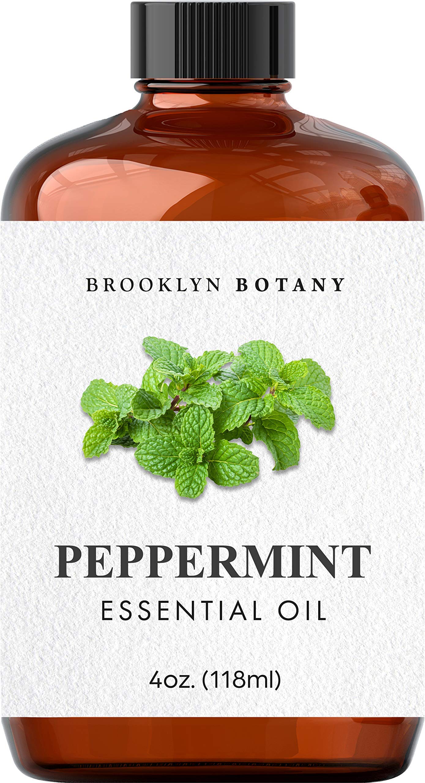Brooklyn Botany Peppermint Essential Oil - Huge 4 Fl Oz - 100% Pure and Natural - Premium Grade Brooklyn Botany Au supplements