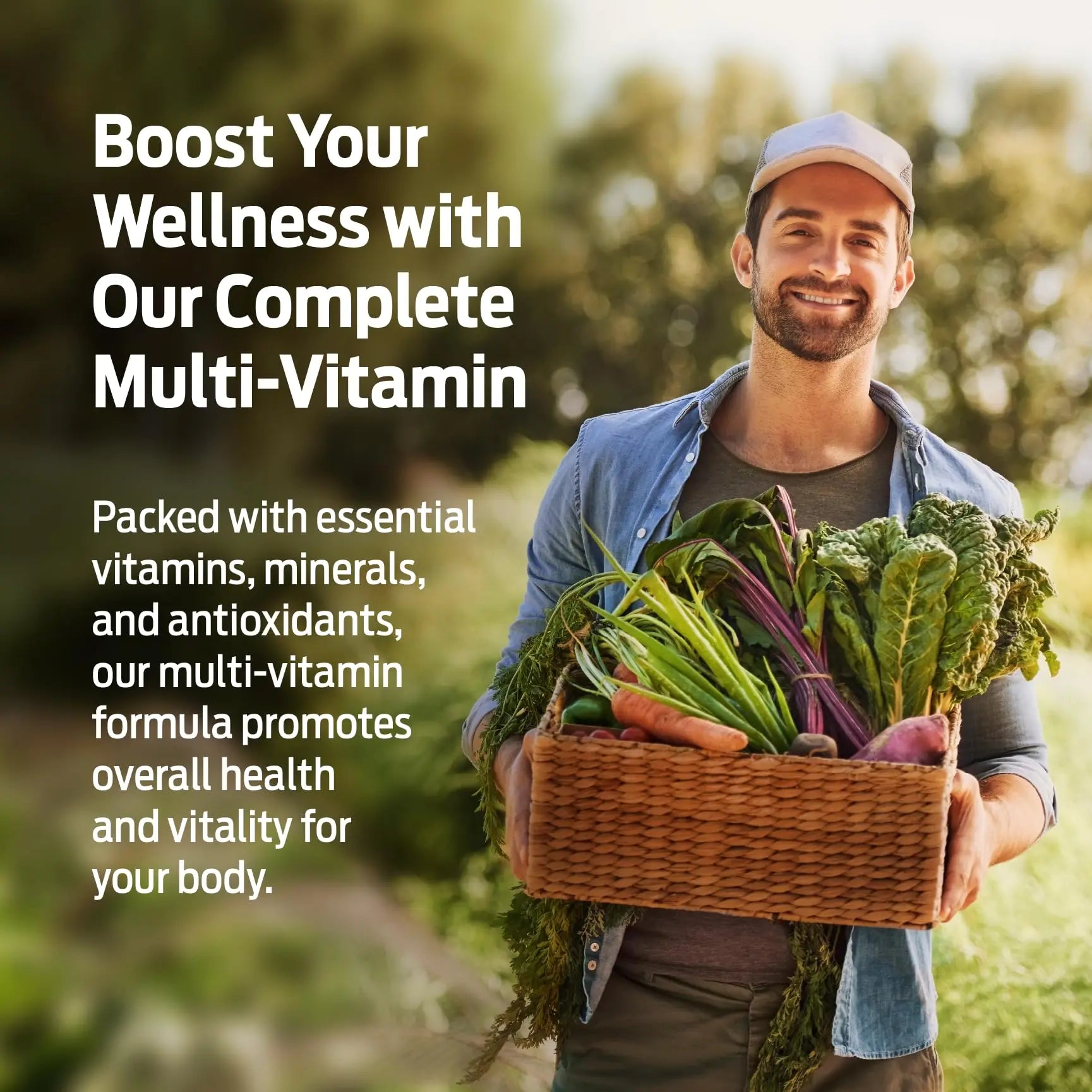 ForestLeaf Daily Vitamin Multivitamin for Men, Multi-Vitamin for Men - Mens Multivitamins & Multiminerals Supplement | ForestLeaf Au supplements