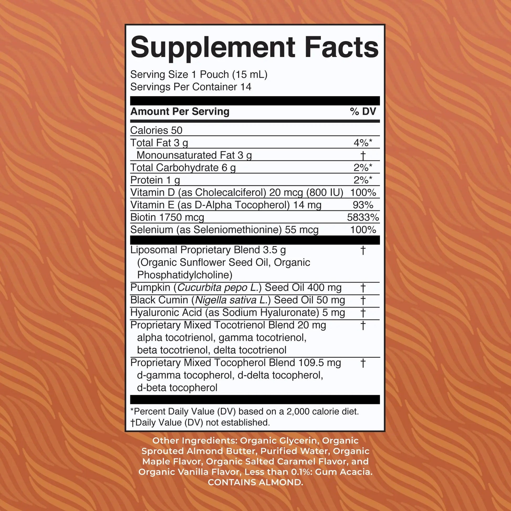 MaryRuth Organics Hair Growth Vitamins, Sugar & Gluten Free, Liquid Hair Vitamins with Vitamin D3, Vitamin E Biotin Hyaluronic Acid, Selenium for Hair & Skin Care Vegan, Non-GMO, 14-0.5 Fl Oz Pouches MARYRUTH'S Au supplements