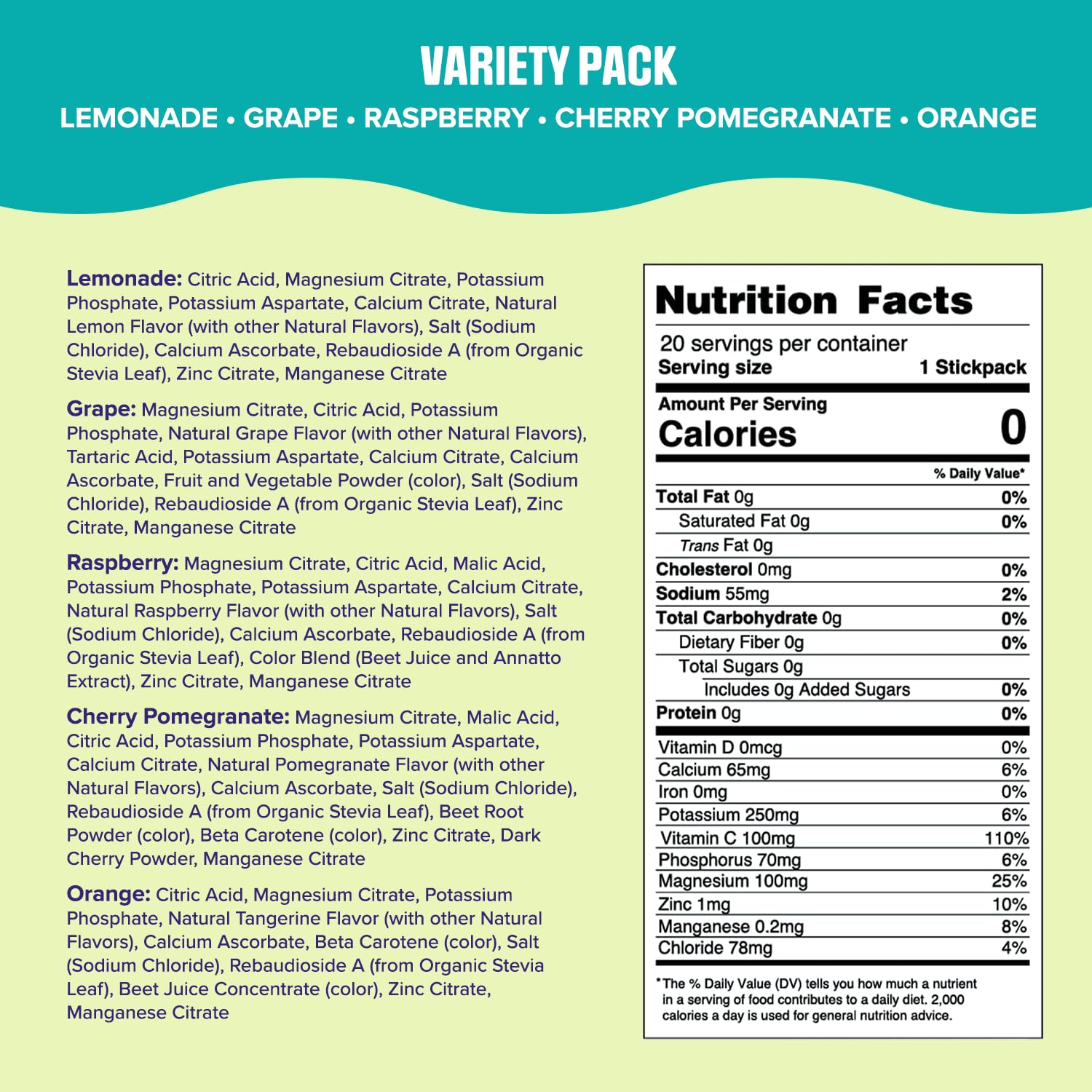 Ultima Replenisher Daily Electrolyte Drink Mix – Original Variety, 20 Stickpacks – Hydration Ultima Replenisher Au supplements
