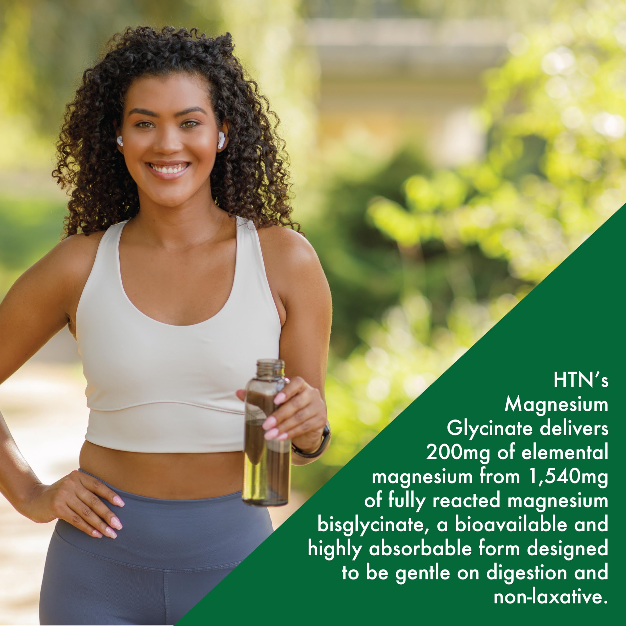 Magnesium Glycinate - Muscle, Nerves, Relaxation & Sleep Supplement | 200mg Elemental Magnesium Fully Reacted Chelated | Gentle on the Stomach | Non-GMO 120 Tablets | by Health Thru Nutrition Health Thru Nutrition Au supplements