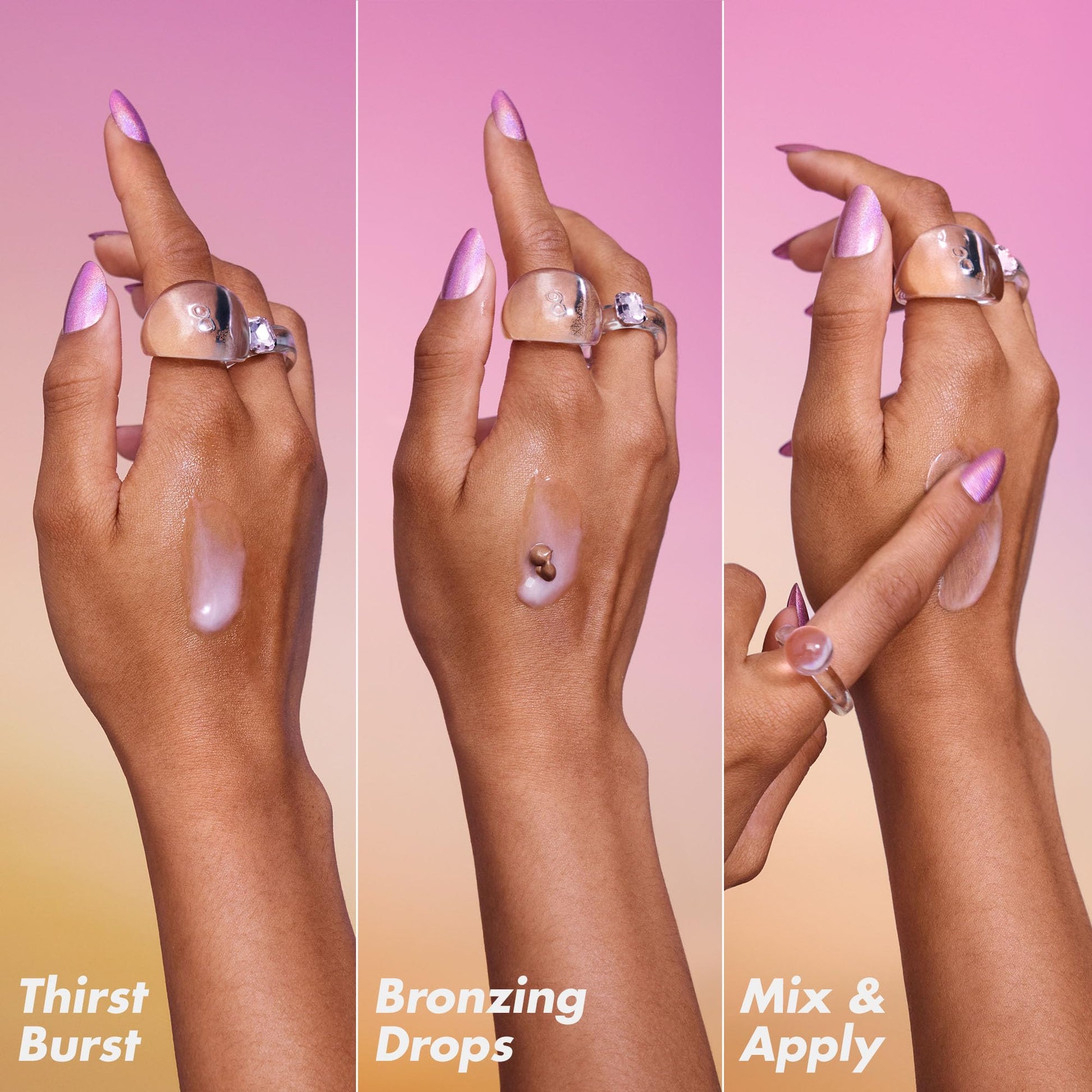 e.l.f. SKIN The Hottest Drops Duo, Holy Hydration! Thirst Burst & Bronzing Skincare Set, For A Dewy, Sun-Kissed Look, Vegan & Cruelty-Free e.l.f. Au supplements