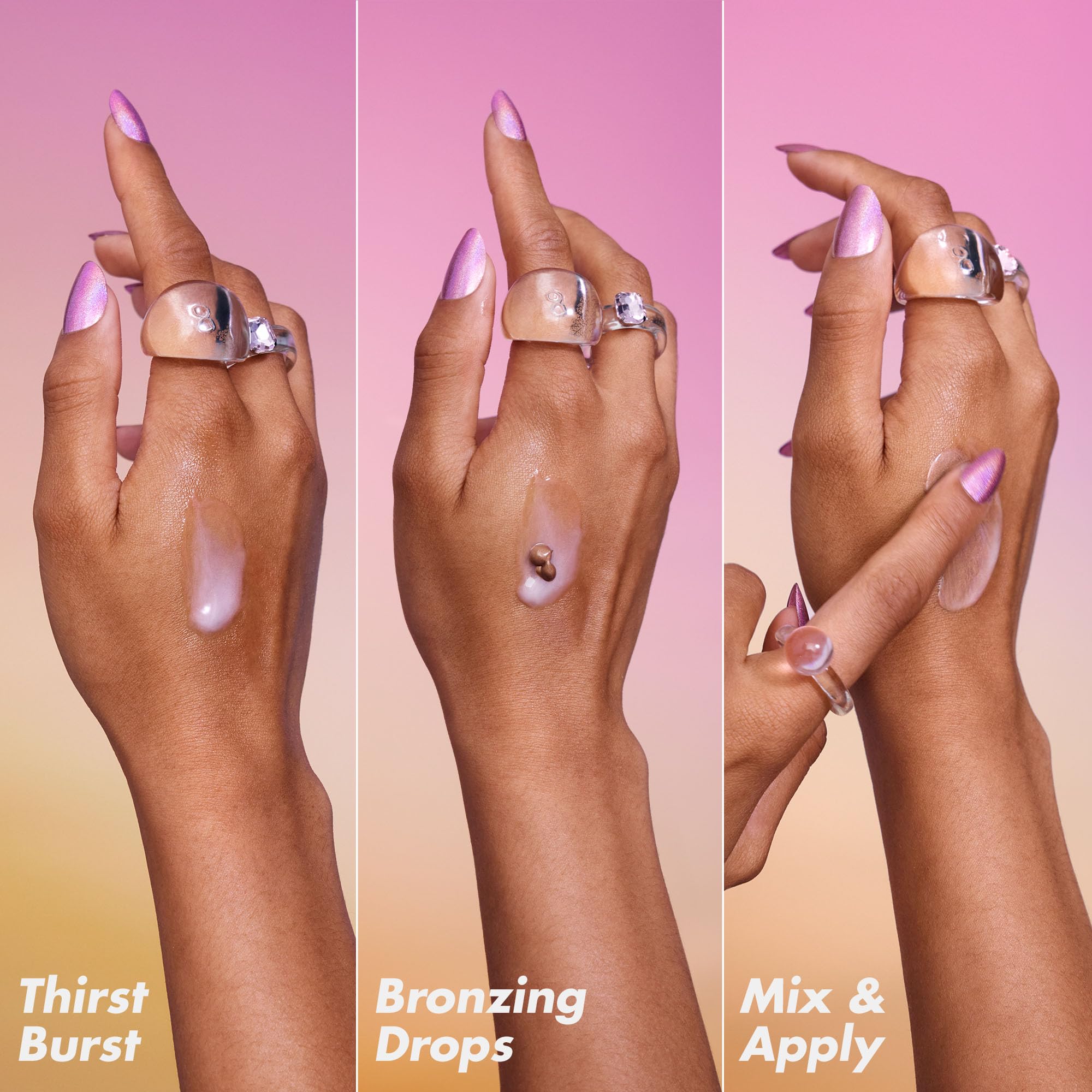 e.l.f. SKIN The Hottest Drops Duo, Holy Hydration! Thirst Burst & Bronzing Skincare Set, For A Dewy, Sun-Kissed Look, Vegan & Cruelty-Free e.l.f. Au supplements