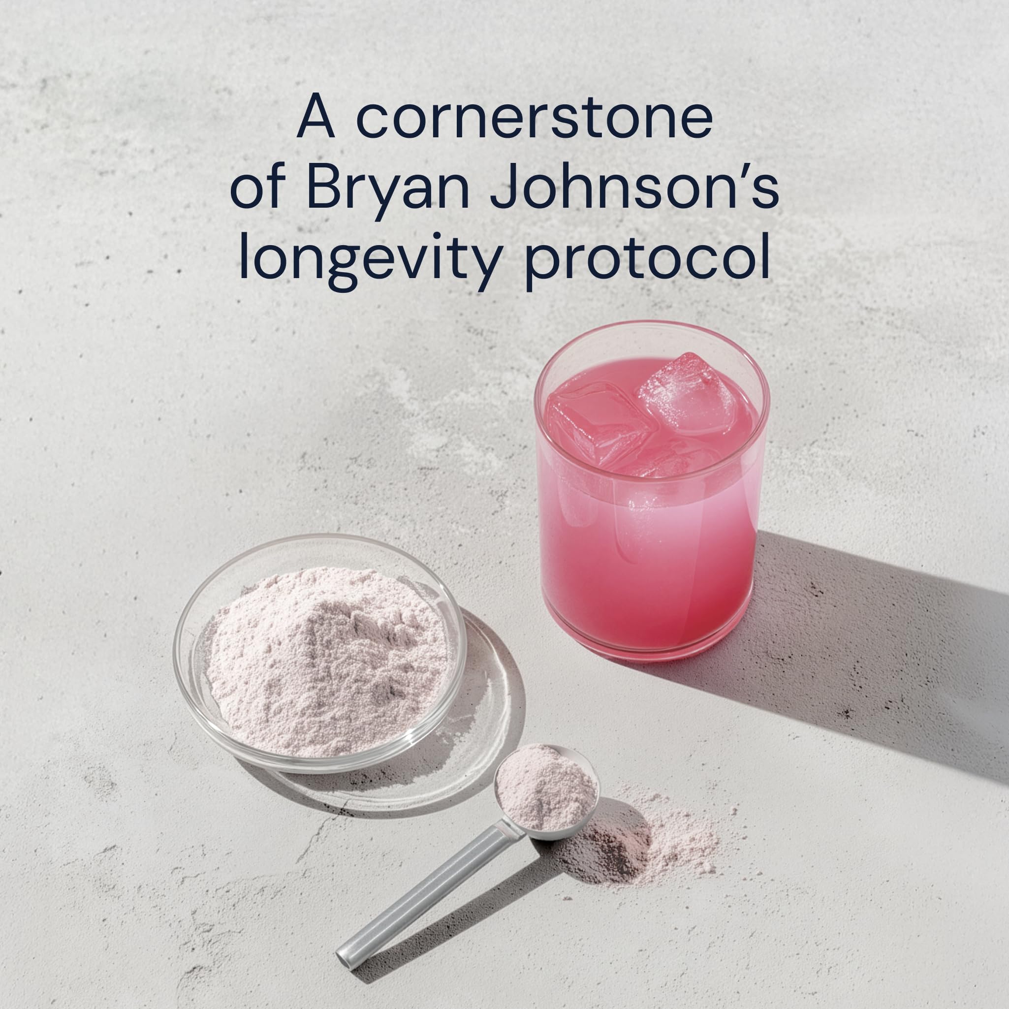 Blueprint Bryan Johnson Longevity Mix - Muscle Builder & Recovery Supplement - Promotes Focus and Balanced Mood - Magnesium, Creatine, L-Theanine, Glutathione & Vitamin C- 30 Servings, Blood Orange Blueprint Bryan Johnson Au supplements