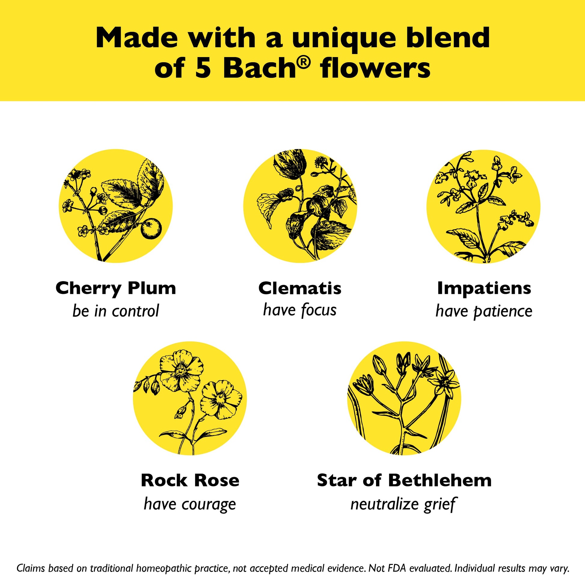 Bach RESCUE PASTILLES, Black Currant Flavor, Natural Stress Relief Lozenges, Homeopathic Flower RESCUE Au supplements