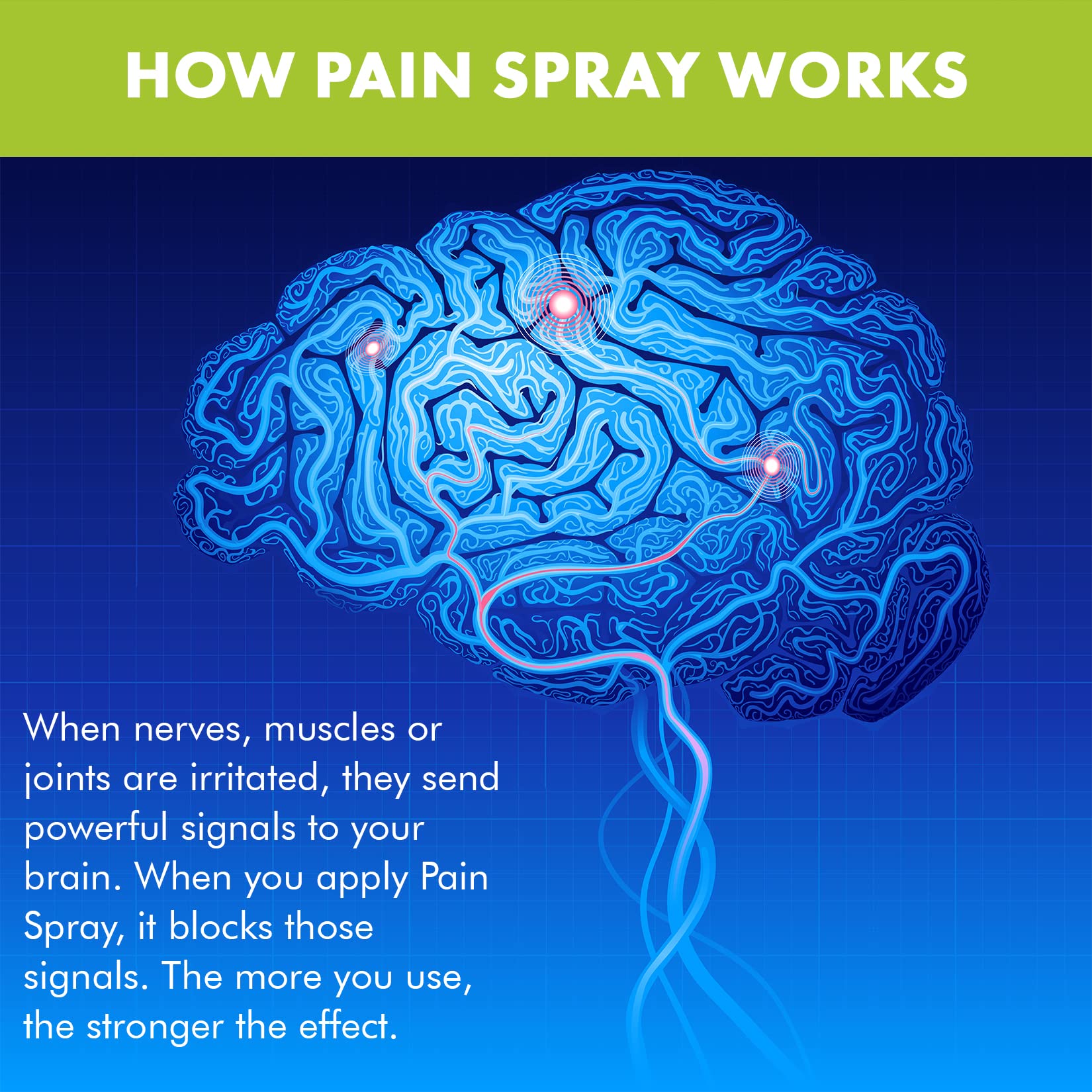 Premiere's Pain Spray All-Natural Menthol & Peppermint Roller Herbal Blend for Joint and Nerve Pain, Muscle Soreness, Sprains, Cramps, Sports Injuries, Back Pain & Neck Shoulder Aches - 3 Pack Premiere's Pain Spray Au supplements
