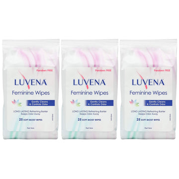 Luvena Feminine Wipes - Soft Wet Wipes for Women - Refresh & Resist Odor - Gynecologist Tested LUVENA Au supplements