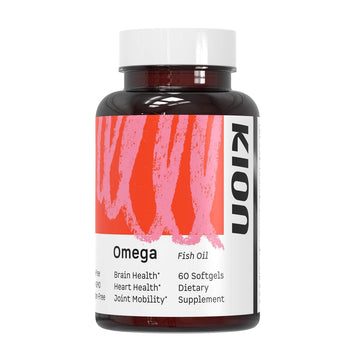 Kion Omega - Omega 3 Fatty Acid Supplements - DHA Supplements - Mini Fish Oil Softgels - Omega 3 DHA EPA Fish Oil Pills - Fish Oil 1,000 mg - 30 Servings Kion Au supplements