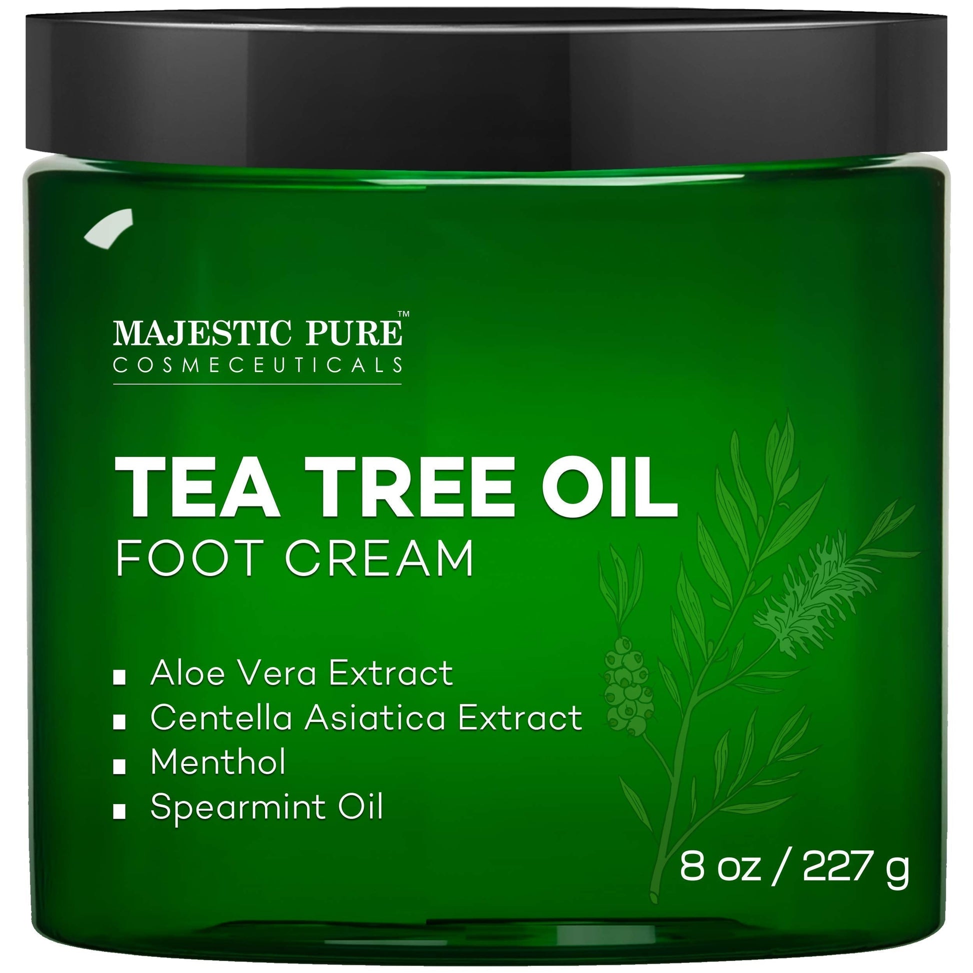MAJESTIC PURE Athletes Foot Cream with Tea Tree Oil, Aloe & Spearmint - Hydrates MAJESTIC PURE Au supplements