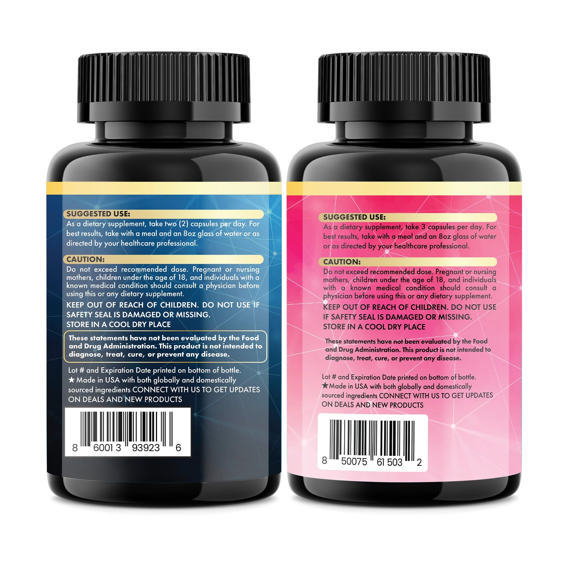 Parrox Cortisol & Myo-Inositol Supplement Bundle, Soothe & Smooth Bundle, 13-in-1 Cortisol Balance, Magnesium, Ashwagandha, L-Theanine, D-Chiro Inositol, Folate, Berberine, Chasteberry (150 Capsules) Parrox Au supplements