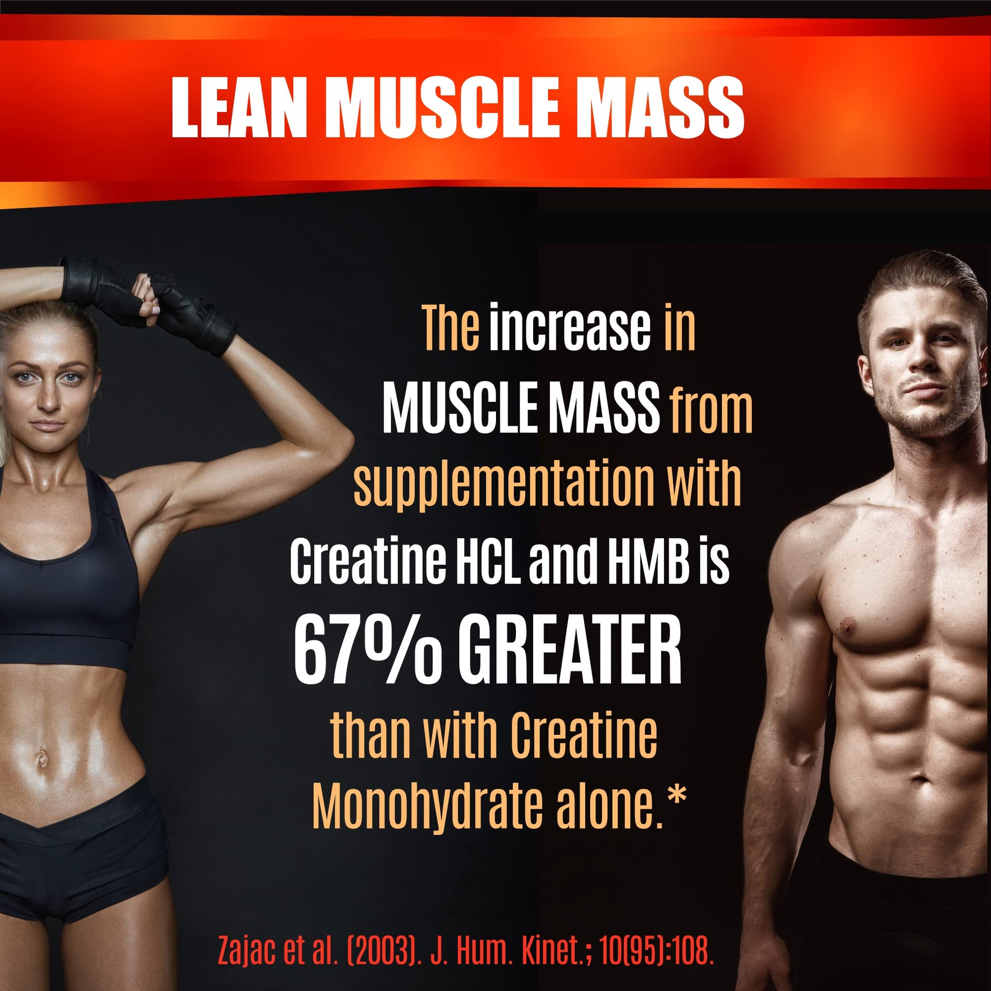 Creatine HCL Capsules with HMB - Workout Supplement for Men & Women, Muscle Builder, Endurance, Strength, Superior to Monohydrate: Instantized for Max Absorption, No Load, No Bloat, 180 Vegan Capsules FOLONA Au supplements