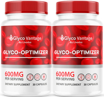 (2 Pack) Glyco Vantage Glyco Optimizer, Glyco Vantage, Glyco Vantage Capsules, Glyco Vantage Joint Optimizer, GlycoVantage Glyco Optimizer Pills, Glyco Vantage Support, 60 Capsules For 2 Months LIVORKA Au supplements