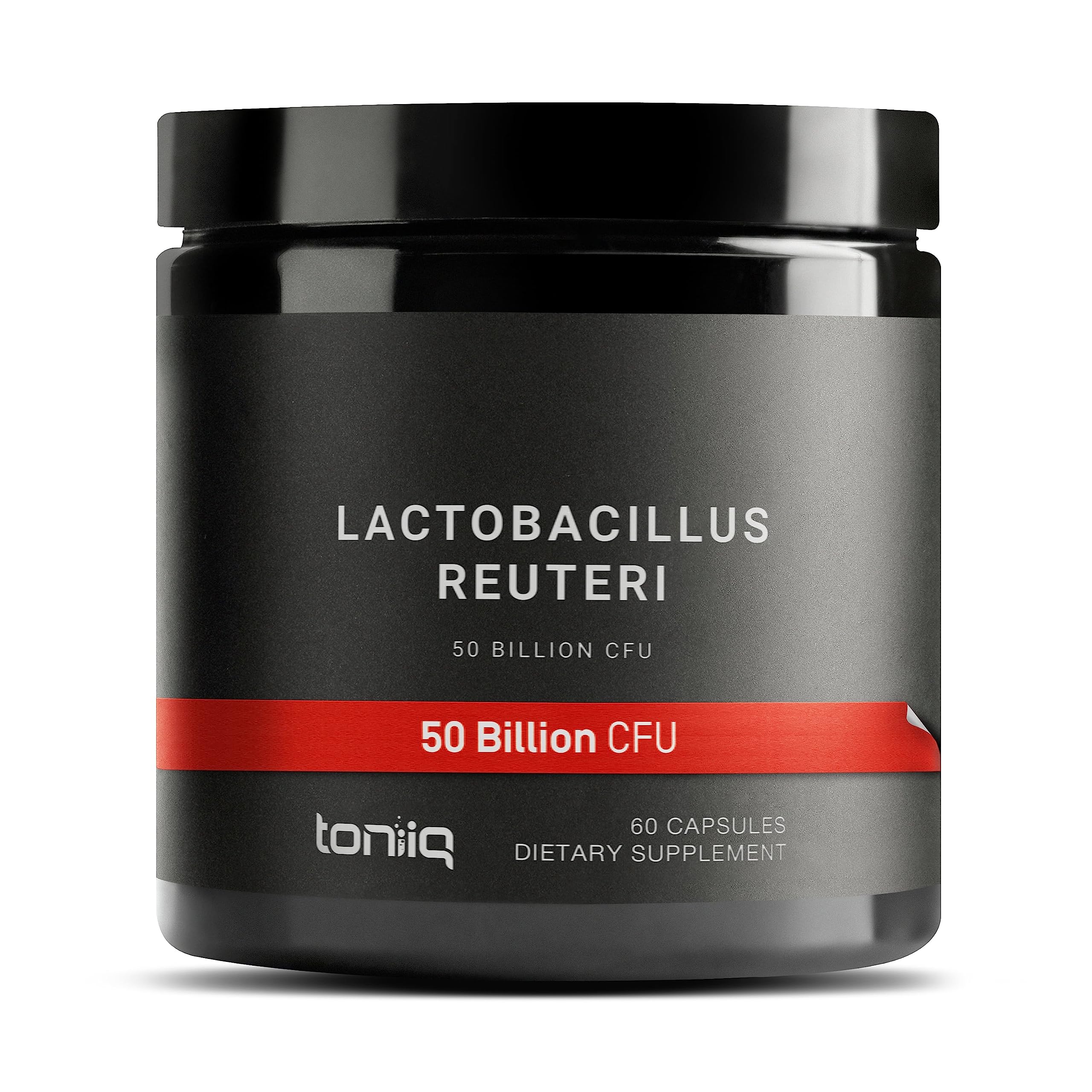 Toniiq 50 Billion CFU Lactobacillus Reuteri Probiotic 50mg per Serving - L Reuteri Probiotics - Highest CFU Count Lactobacillus Reuteri Probiotic - 60 Vegetarian Capsules - 60 Servings Toniiq Au supplements