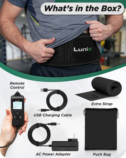 Lunix LX16 Red Light Therapy Belt, Near Infrared Light and Red Light Therapy to Improve Circulation LunixUS supplements