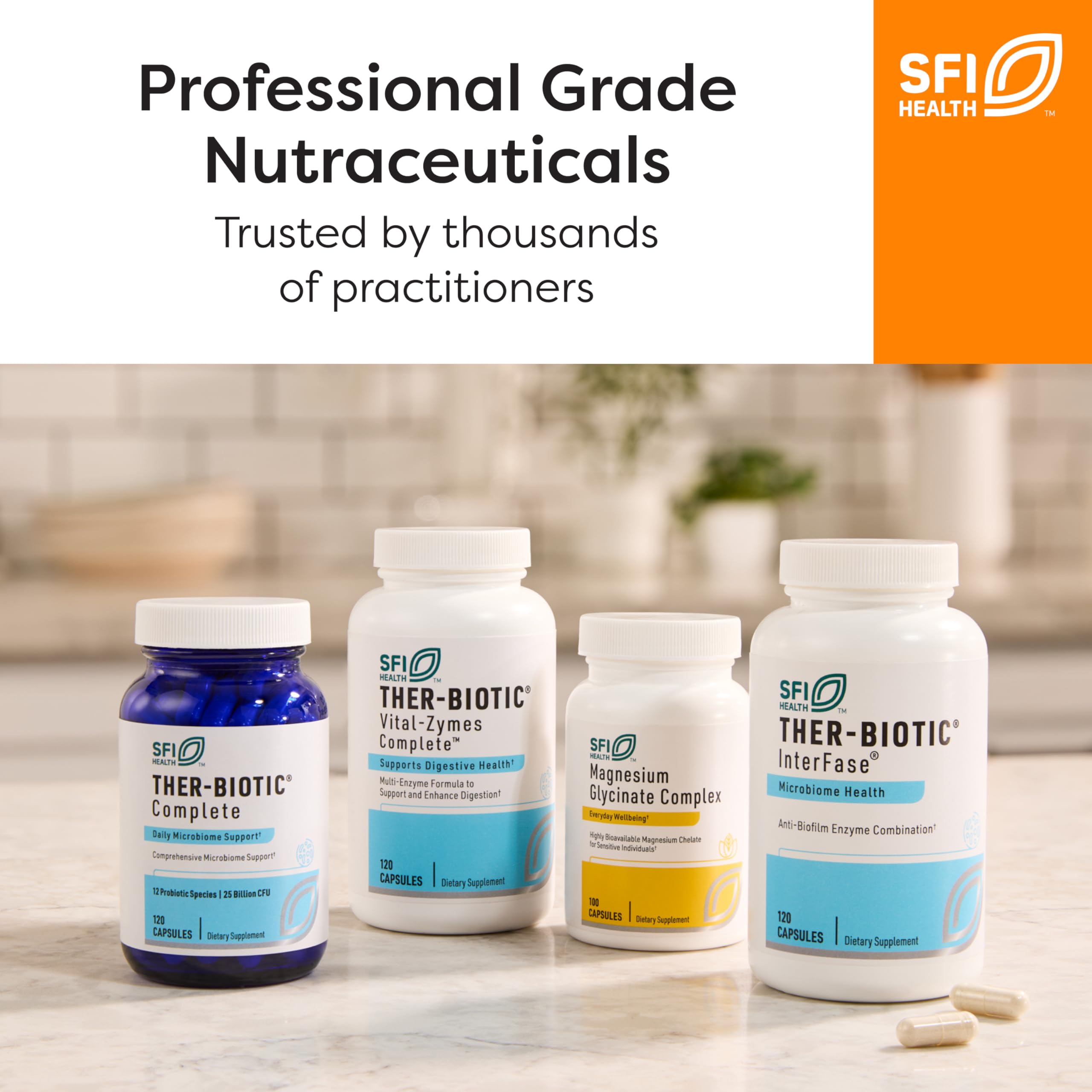 Klaire Labs SFI Health Lithium Orotate 4.8 mg - May Help Balance Mood - Bioavailable Lithium Orotate Supplement - Trace Minerals Promote Focus, Memory, Cognitive & Mood Support (120 Capsules) SFI Health Au supplements