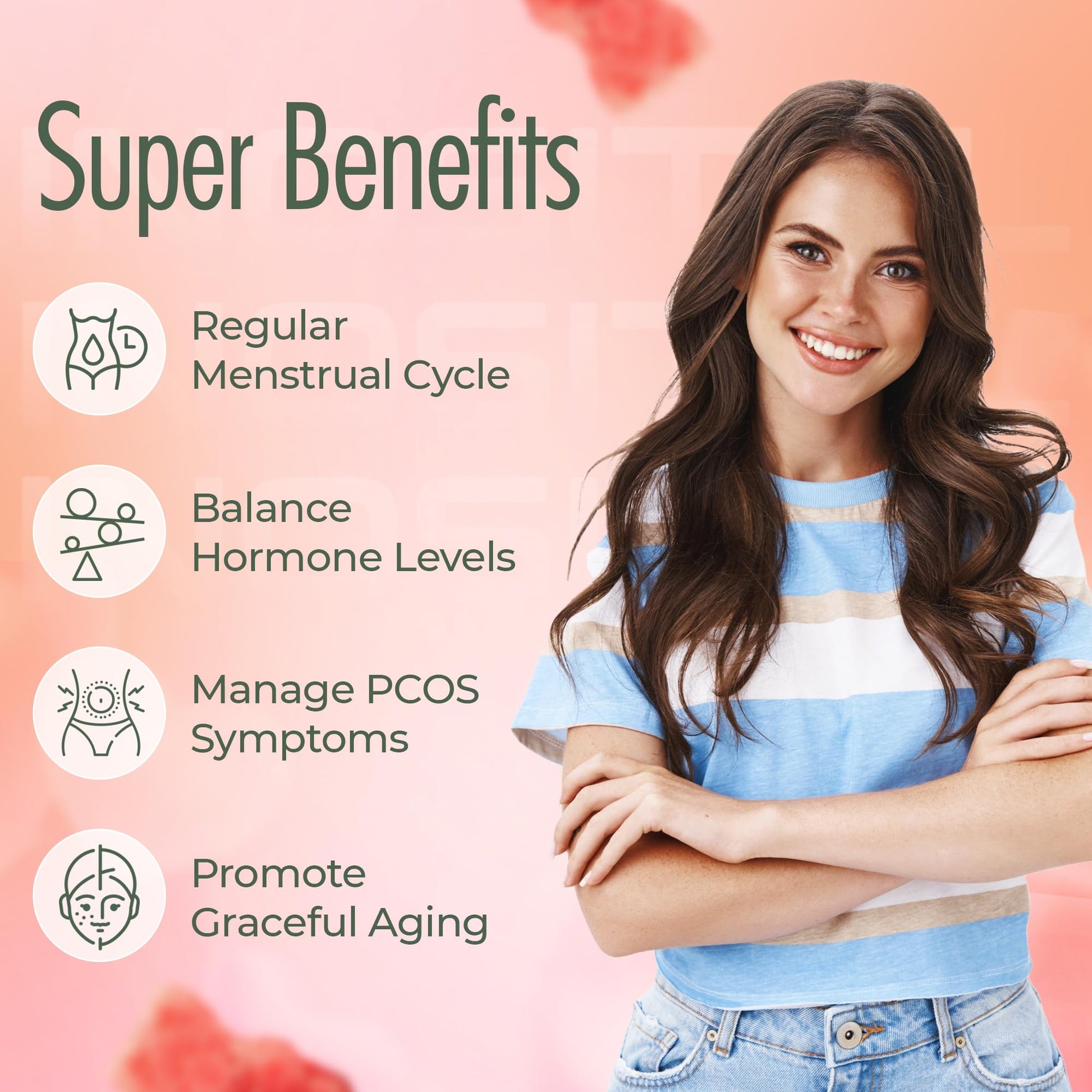 OMNICOAST GOODS, OCG Myo-Inositol & D-Chiro Inositol Gummies with Ashwagandha | PCOS Support | Ovulation & Mood Support, 40:1 Ratio Inositol for Hormone Balance, Sugar-Free, Non-GMO (60 Gummies) OMNICOAST GOODS, OCG Au supplements