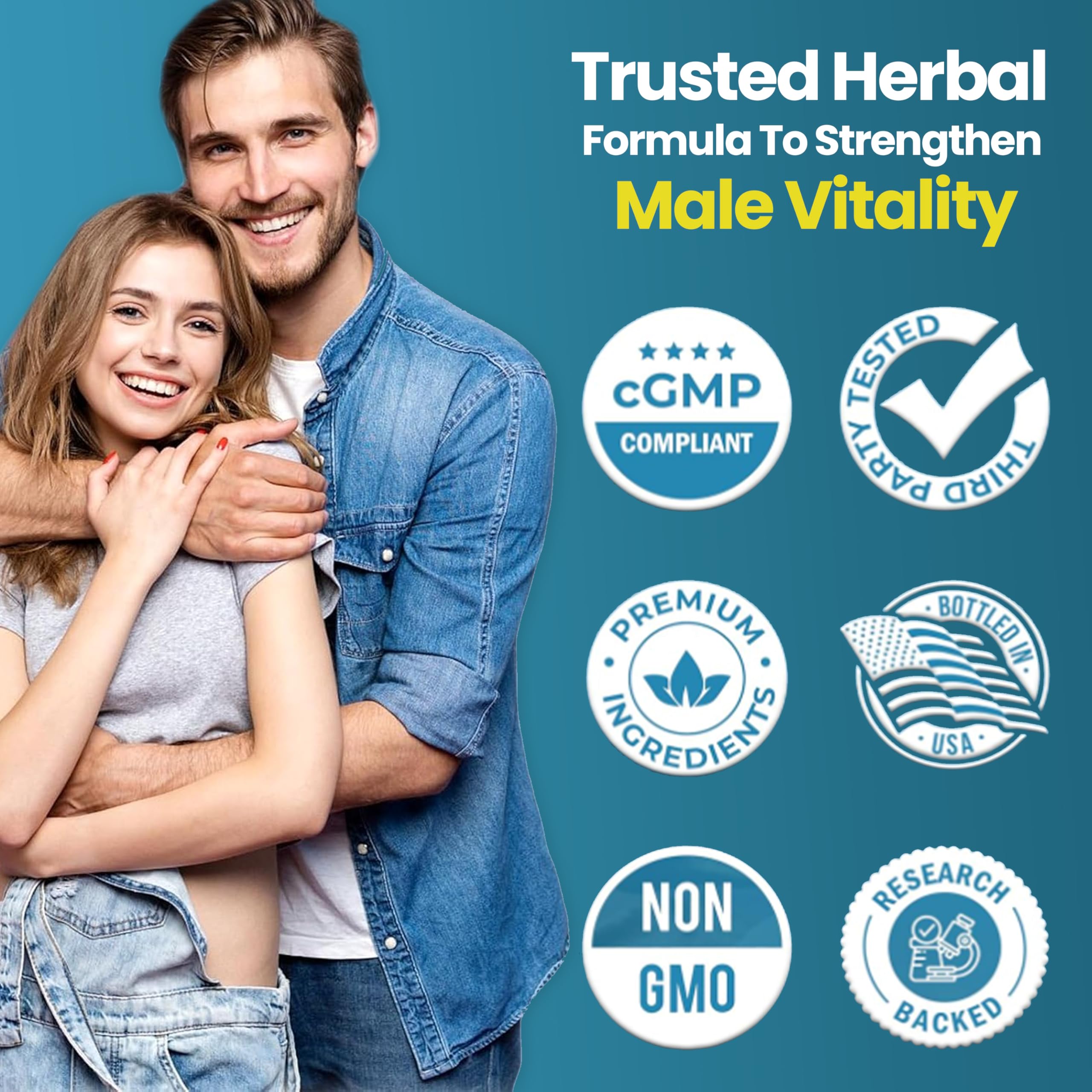 VALKNORX Male Enhancing Supplement, Designed to be Fast Acting for Blood Flow to Gain Length & Girth + Stamina, Maca, Epimedium, and Other Natural Ingredients, 3rd Party Tested Supplement 60 Tablets VALKNORX Au supplements