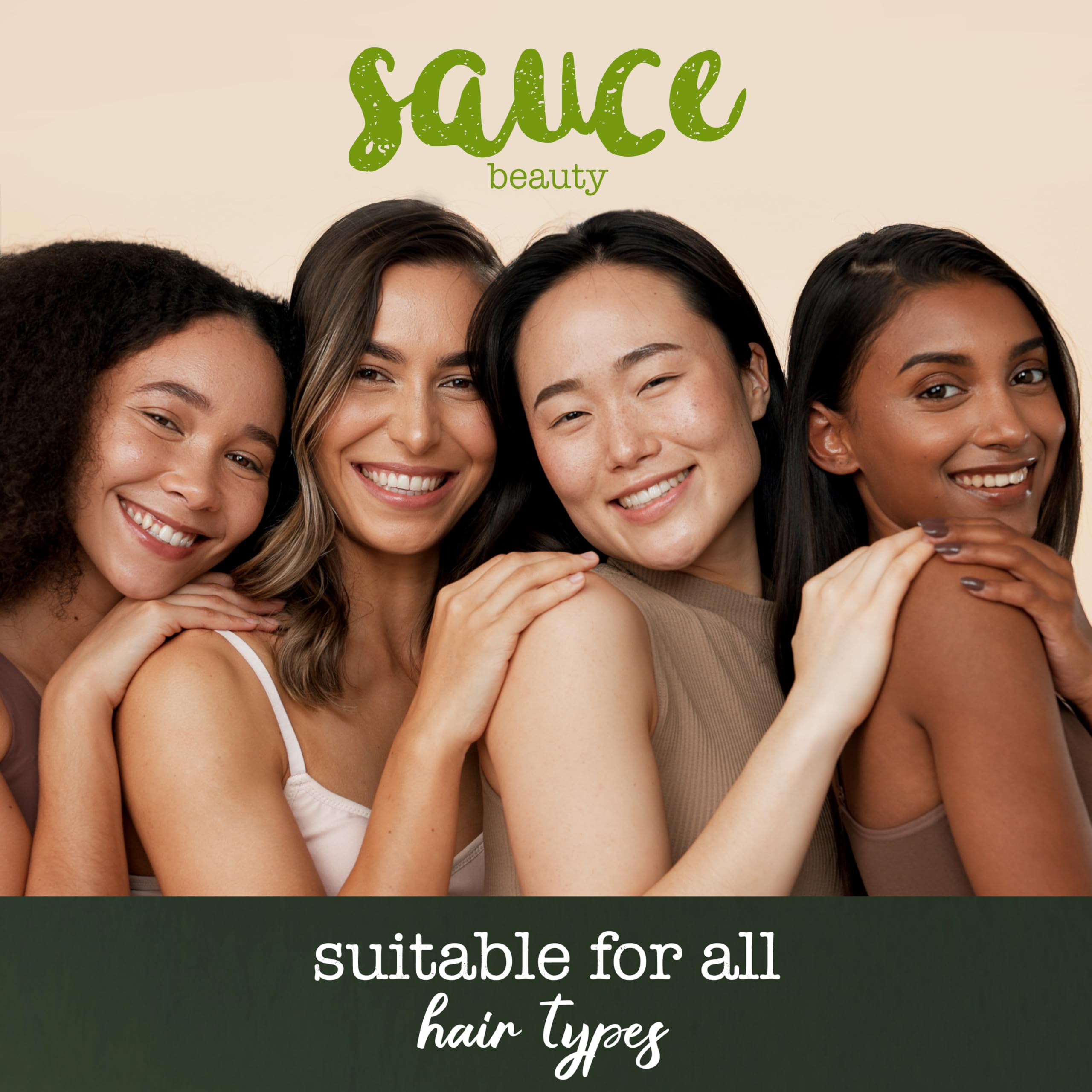 SAUCE BEAUTY Guac Hair Gloss, 3 Fl Oz High Intensity Shine, Jojoba Oil, Green Tea Extract & Squalane to Smooth, Boost Shine & Control Frizz for Sleeker, Softer, More Manageable Hair, Vegan Formula SAUCE BEAUTY Au supplements