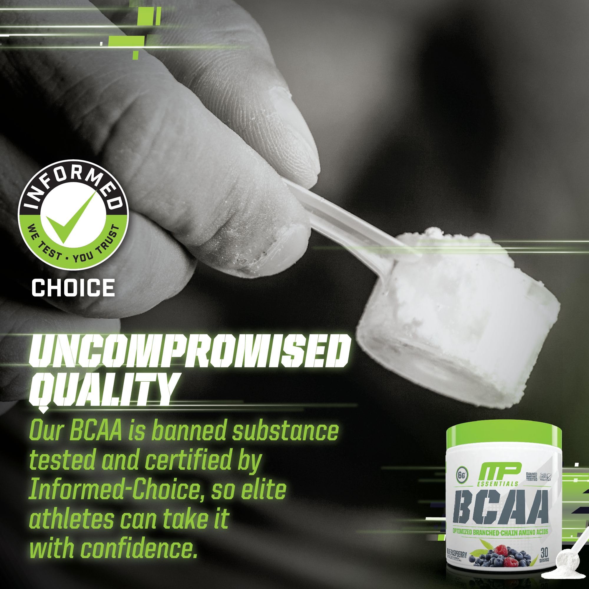 MusclePharm Essentials BCAA Powder, Pre & Post Workout Recovery Drink, Supports Muscle Pharm Au supplements