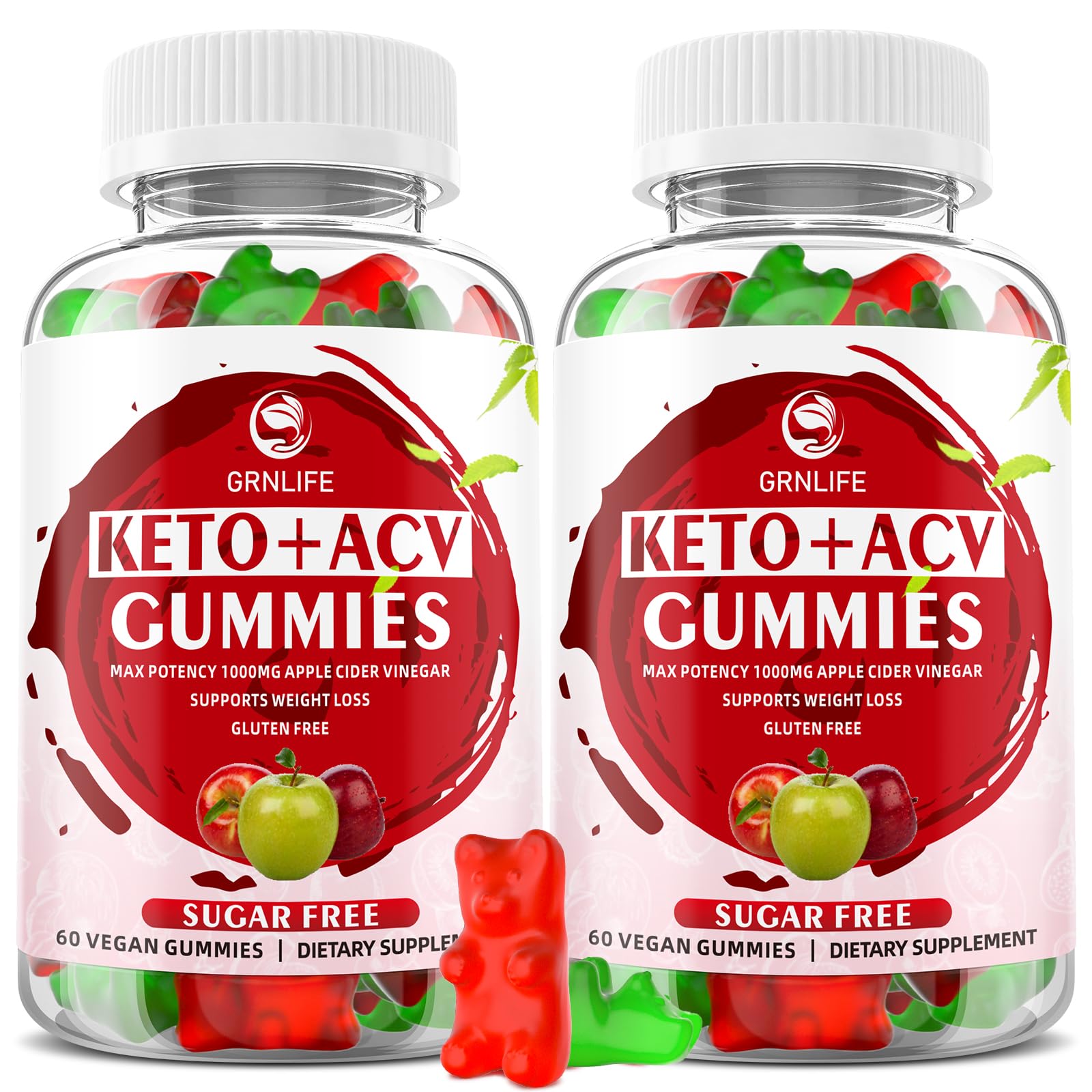Keto ACV Gummies Advanced Weight Loss, 1000MG Apple Cider Vinegar Gummies Supple GrnLife Au supplements
