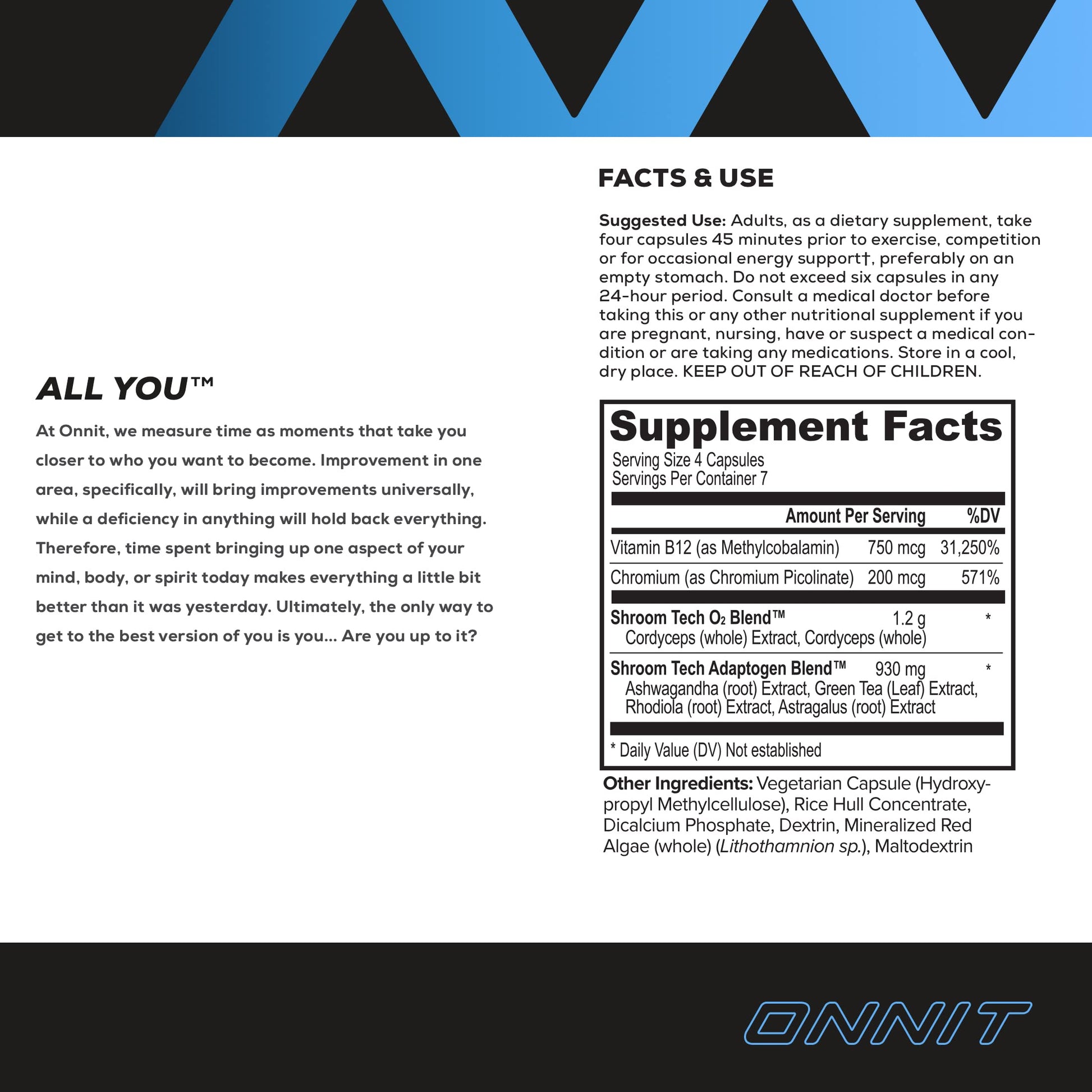 Onnit Shroom Tech SPORT: Clinically Studied Preworkout Supplement with Cordyceps ONNIT Au supplements