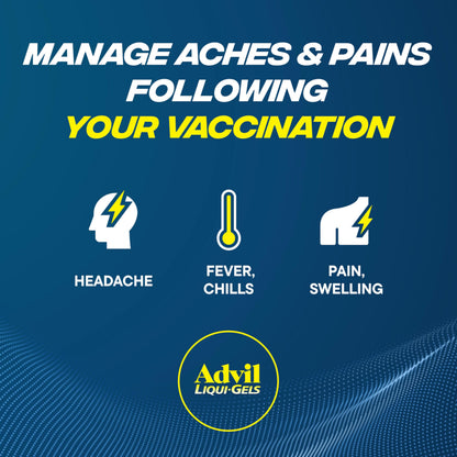 Advil Liqui-Gels Pain Reliever and Fever Reducer, Pain Medicine for Adults with Ibuprofen 200mg for Headache, Backache, Menstrual Pain and Joint Pain Relief - 200 Capsules, Advil PM Ibuprofen - 2 Ct Advil buy supplements Au