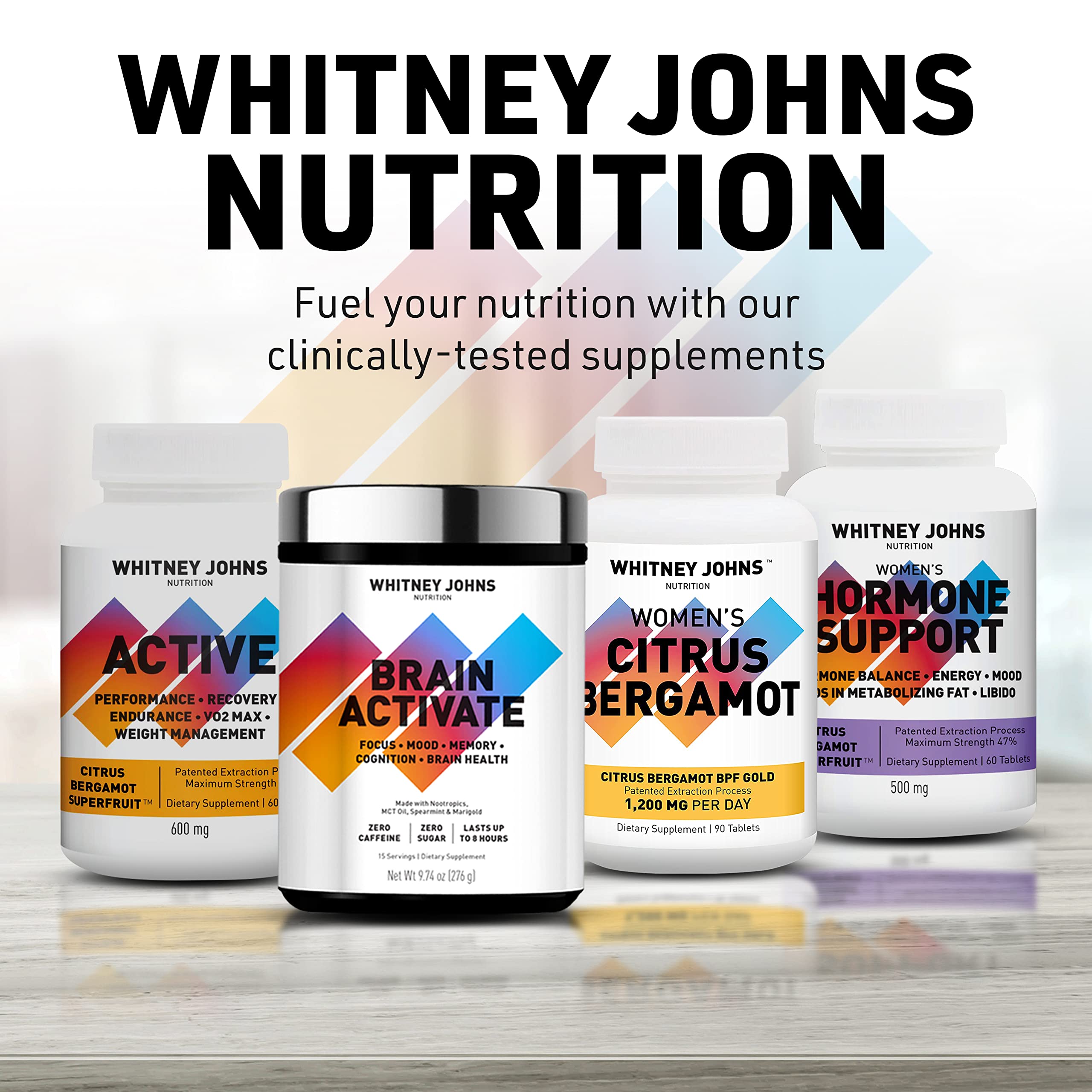 Whitney Johns Citrus Bergamot for Women, Clinically Tested Bergamot Supplement Specifically Formulated for Womens Health and Wellness, Antioxidant, 1200mg, 90 Tablets Whitney Johns Au supplements