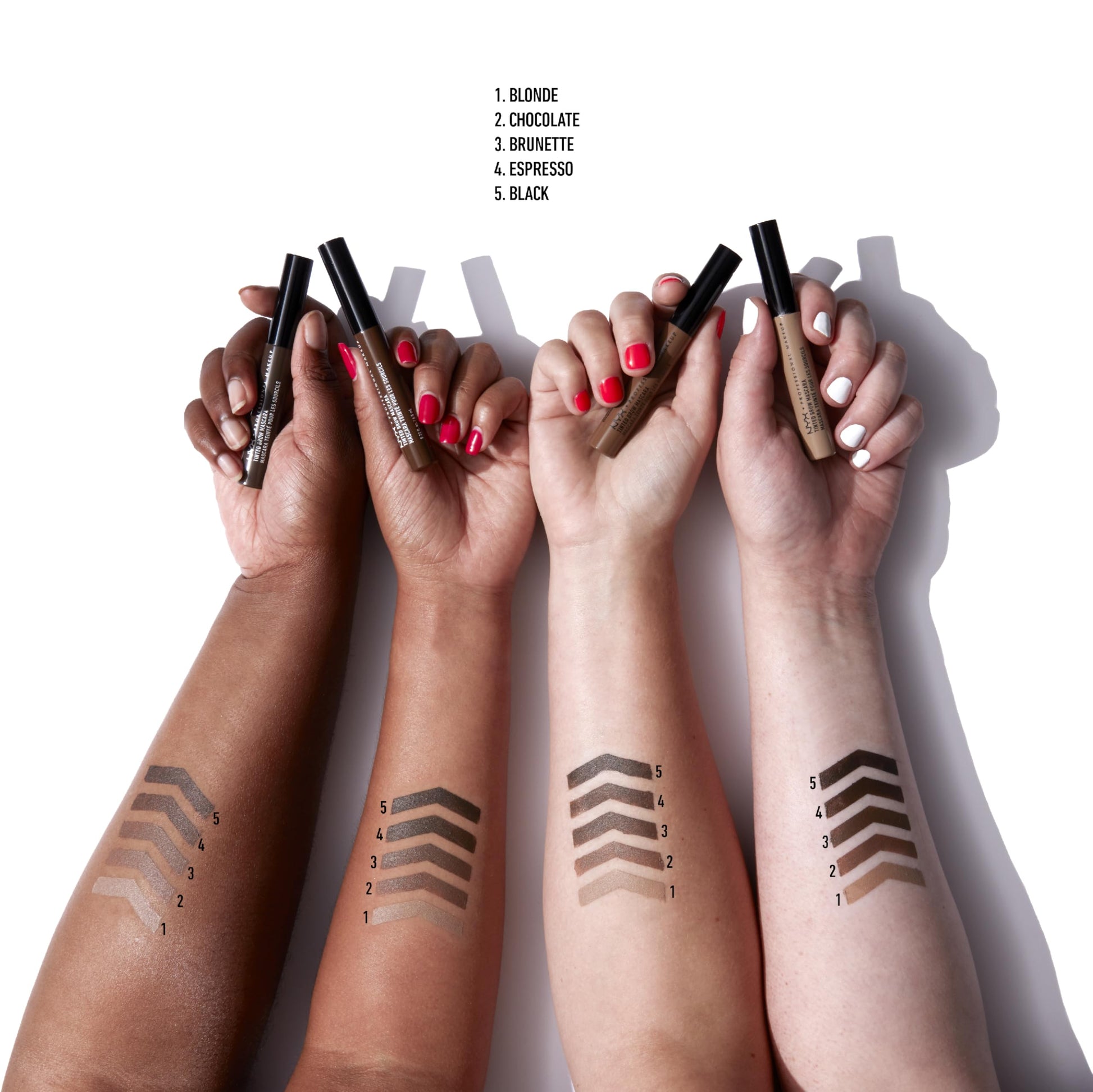 NYX PROFESSIONAL MAKEUP Tinted Eyebrow Mascara, Chocolate NYX PROFESSIONAL MAKEUP Au supplements