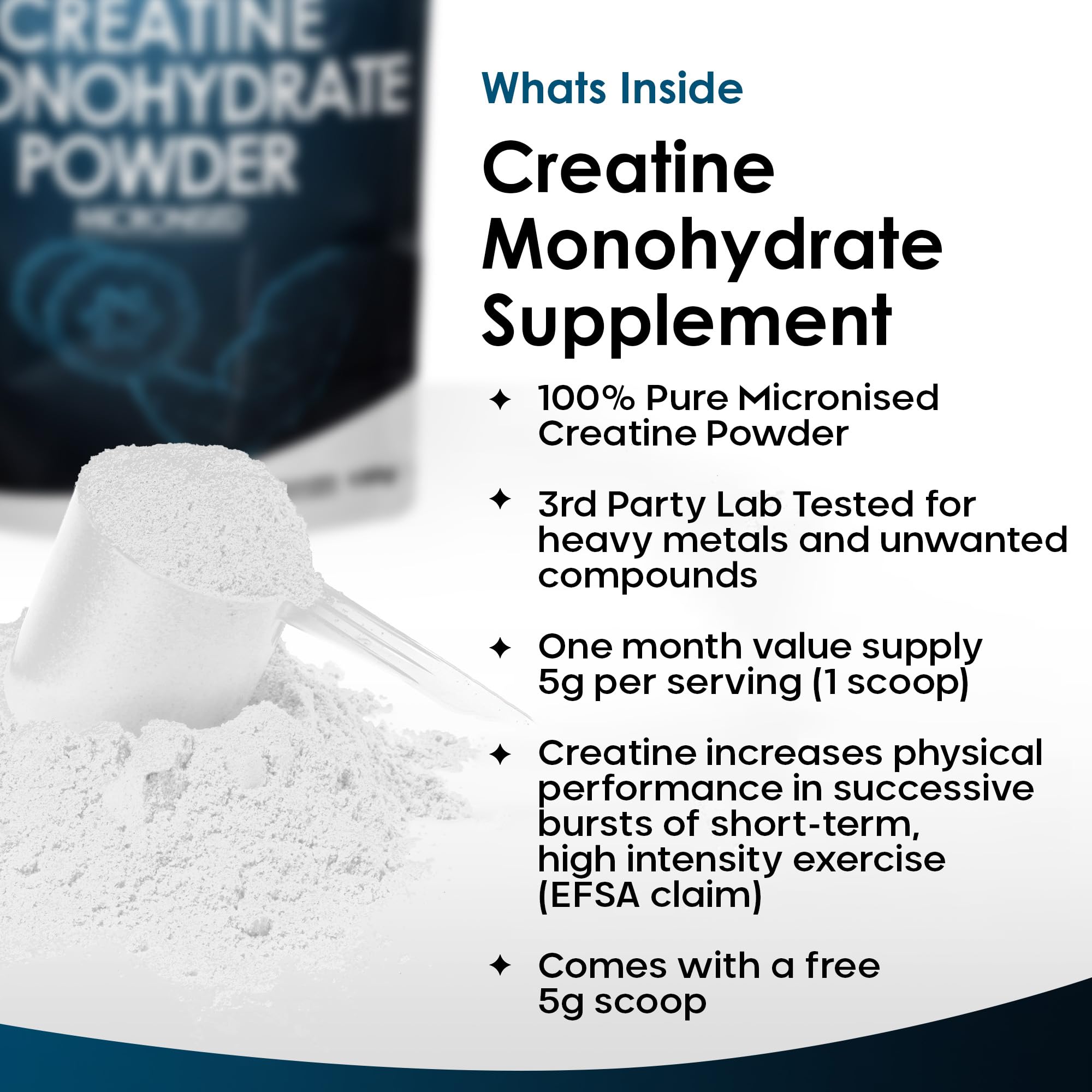 Creatine Monohydrate Powder 100% Pure Micronized Creatine - 350g Increased Absorption NEW LEAF PRODUCTS Au supplements