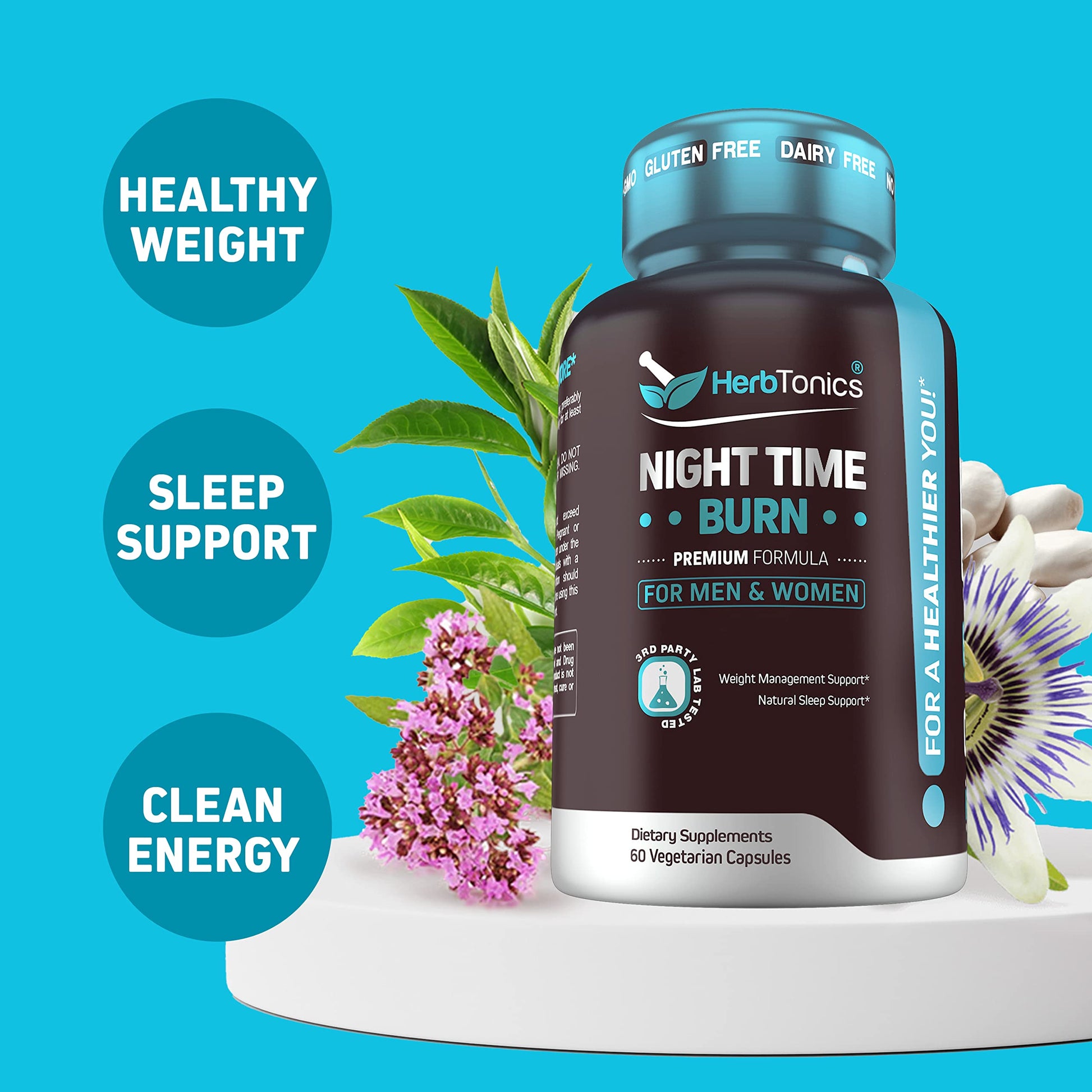 Herbtonics Apple Cider Vinegar Capsules Plus Keto BHB | Fat Burner & Weight Loss Herbtonics Au supplements