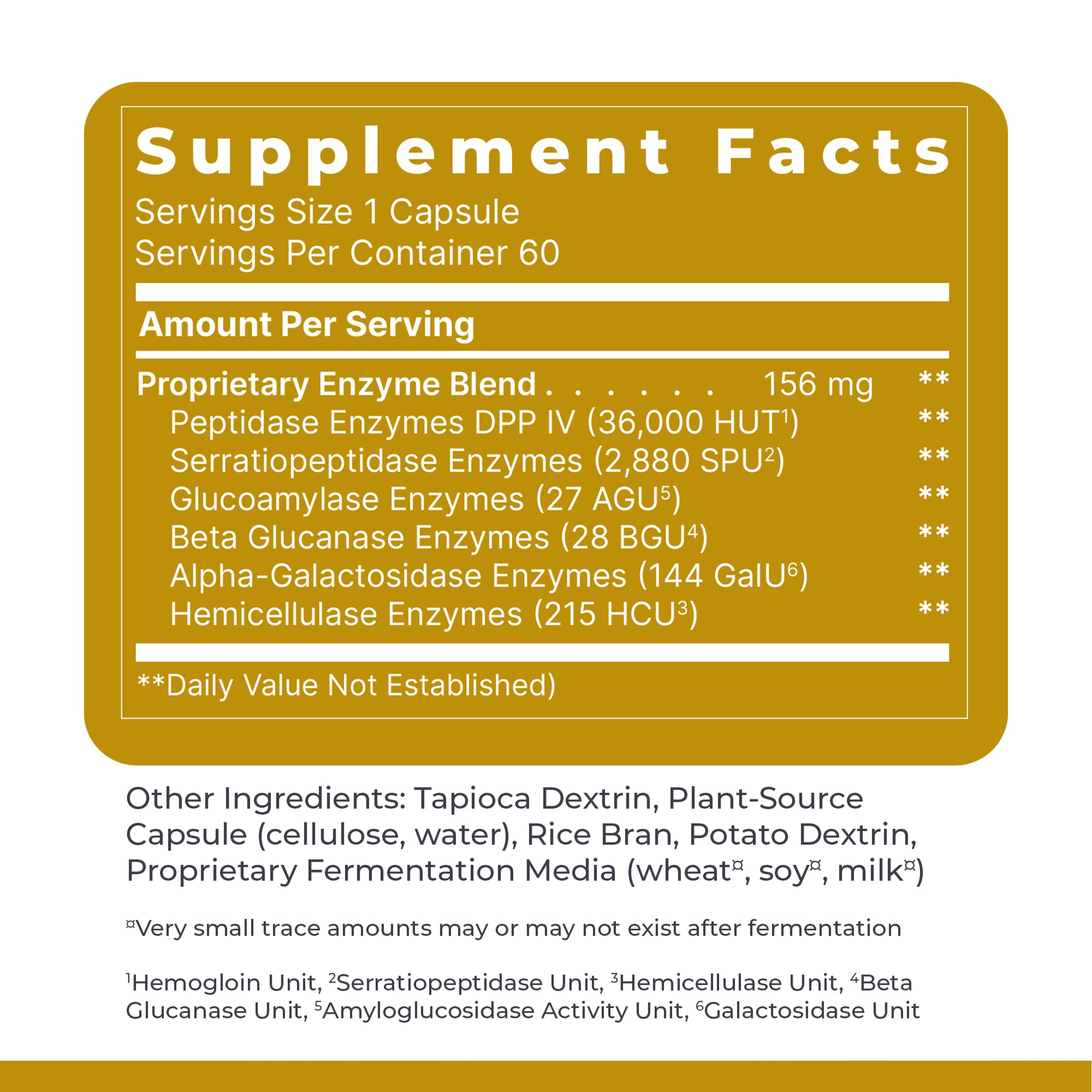 Premier Research Labs Digestase-SP - Enzymes for Digestion, Fermented Digestive Enzymes for Women & Men, Gut Health Support Pills with Peptidase, Hemicellulase - 60 Vegetarian Capsules Premier Research Labs Au supplements
