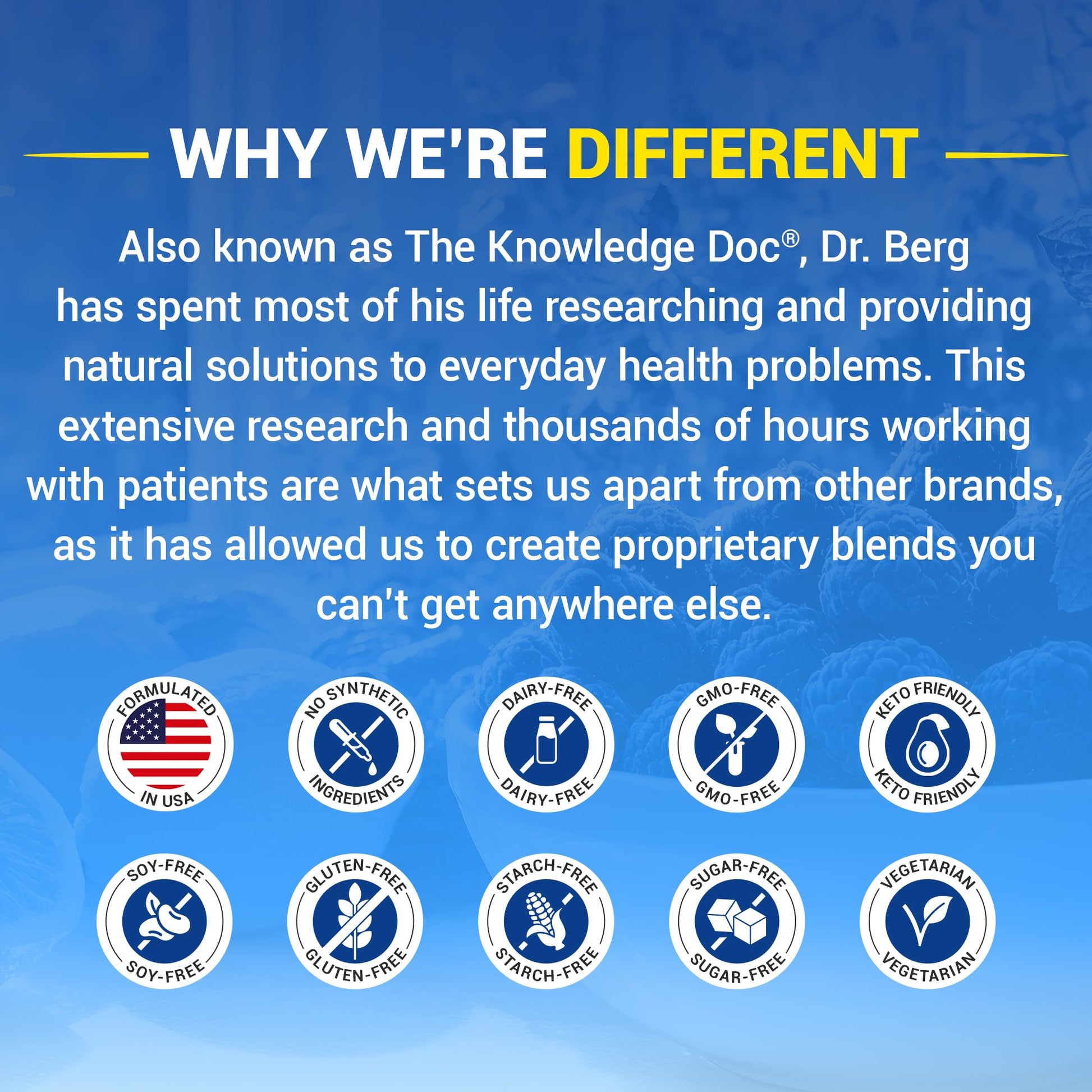 Dr. Berg Magnesium Glycinate Powder for Sleep, Relaxation, & Stress Relief - Now Includes Vitamin D3 & Zinc - Delicious Raspberry & Lemon Flavor (50 Servings) Magnesium Powder - Magnesium Drink Powder Dr. Berg Nutritionals Au supplements