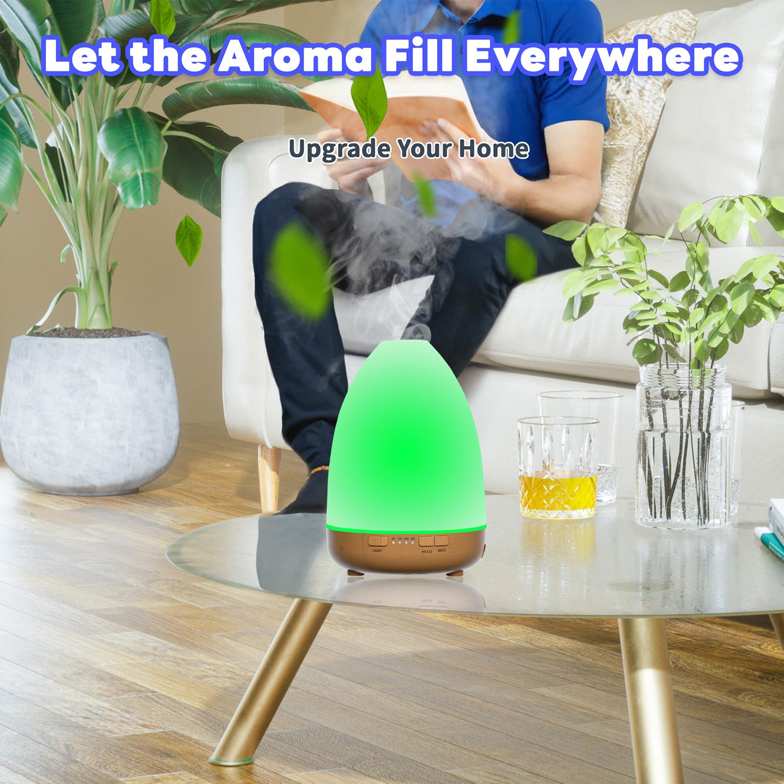 200ml Essential Oil Diffuser, Aromatherapy Diffuser,Enhanced Essential Oil Diffuser, Cool Mist Humidifier Lovegerger Au supplements