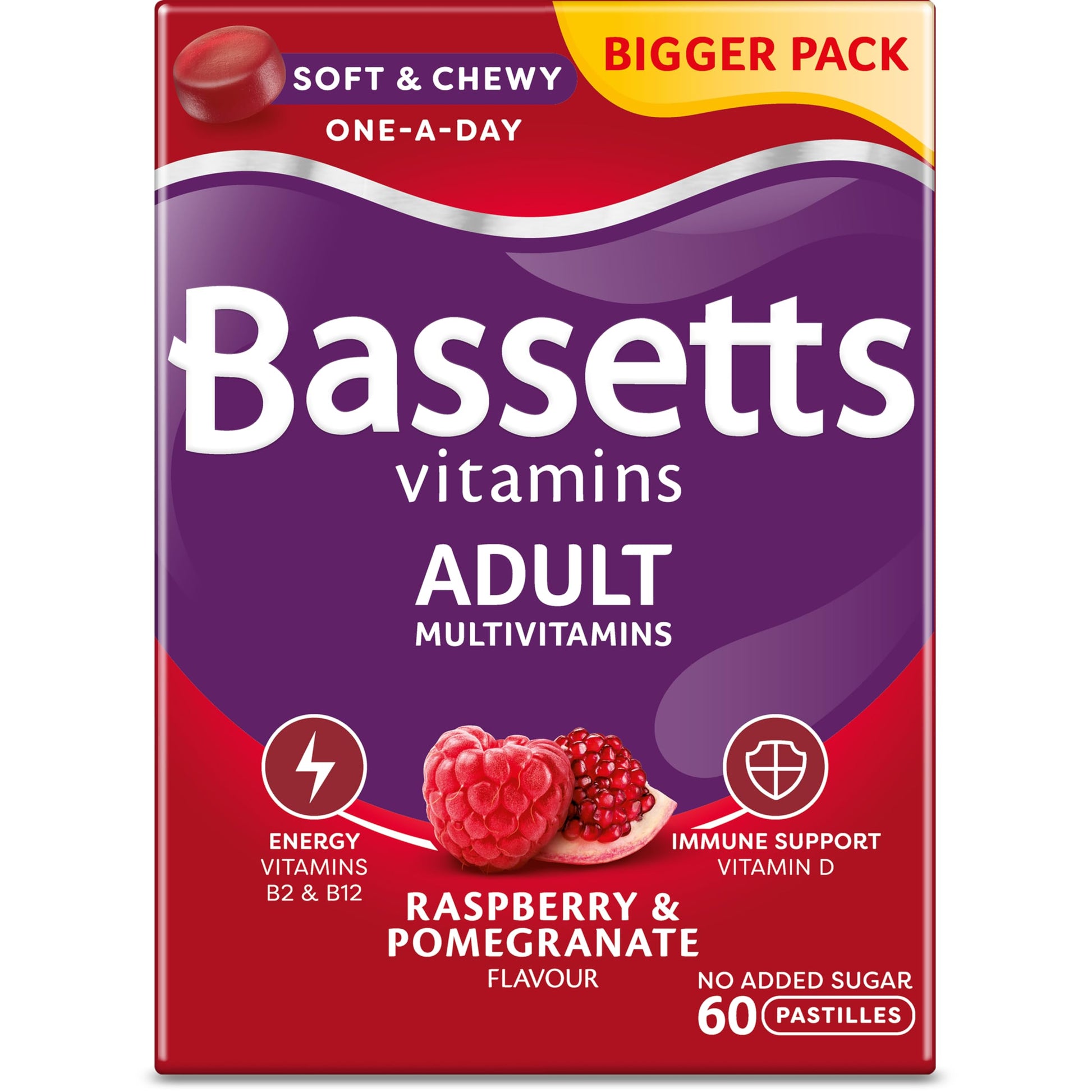 Bassetts Vitamins Adults Multivitamins, 60 Pastilles Bassetts Vitamins Au supplements