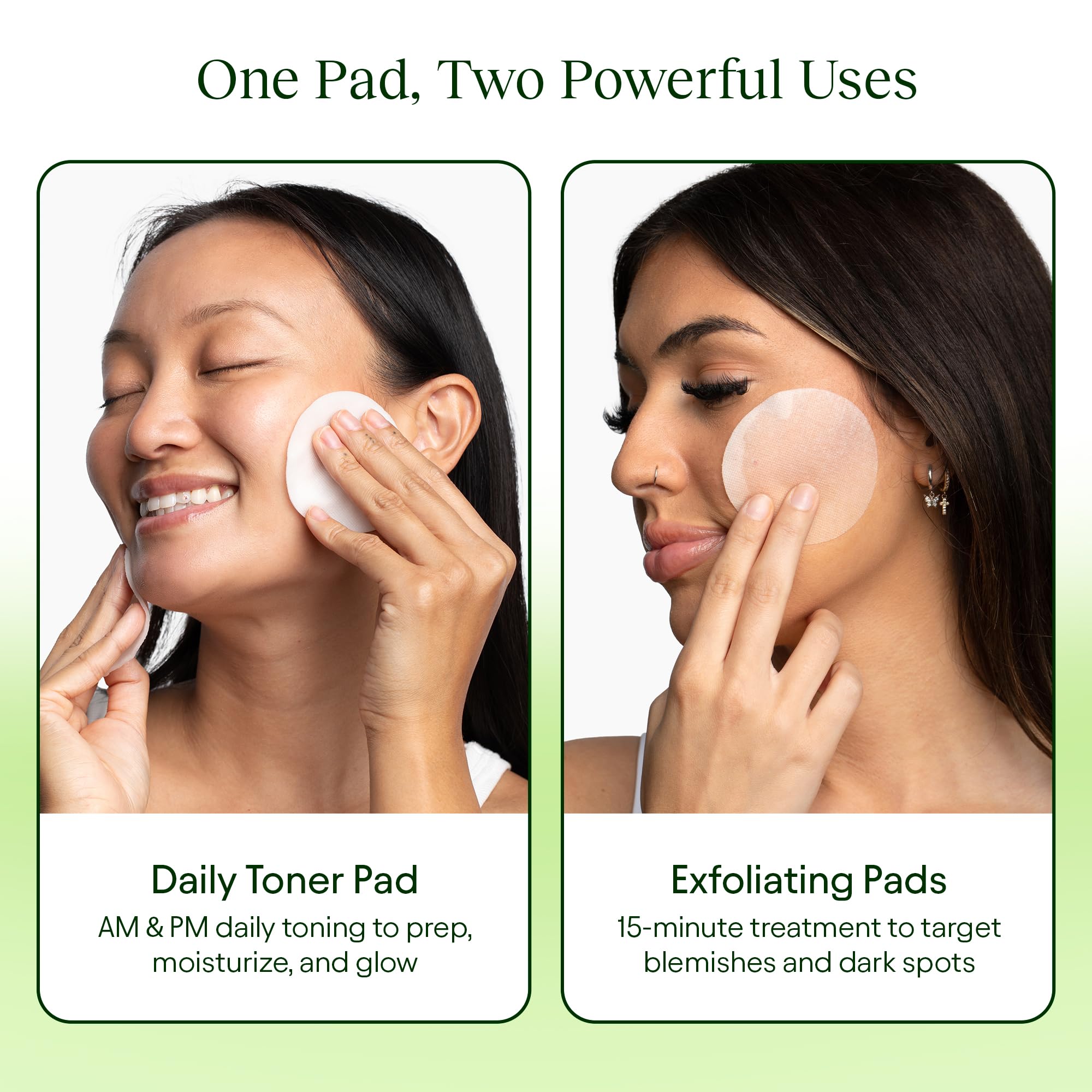 JiYu Toning Polish Pads - Korean Skincare for Dark Spots, Wrinkles & Dull Skin - Hydrating Facial Treatment with Snail Mucin, Niacinamide, Peptides & Centella - 100 Count JiYu Au supplements