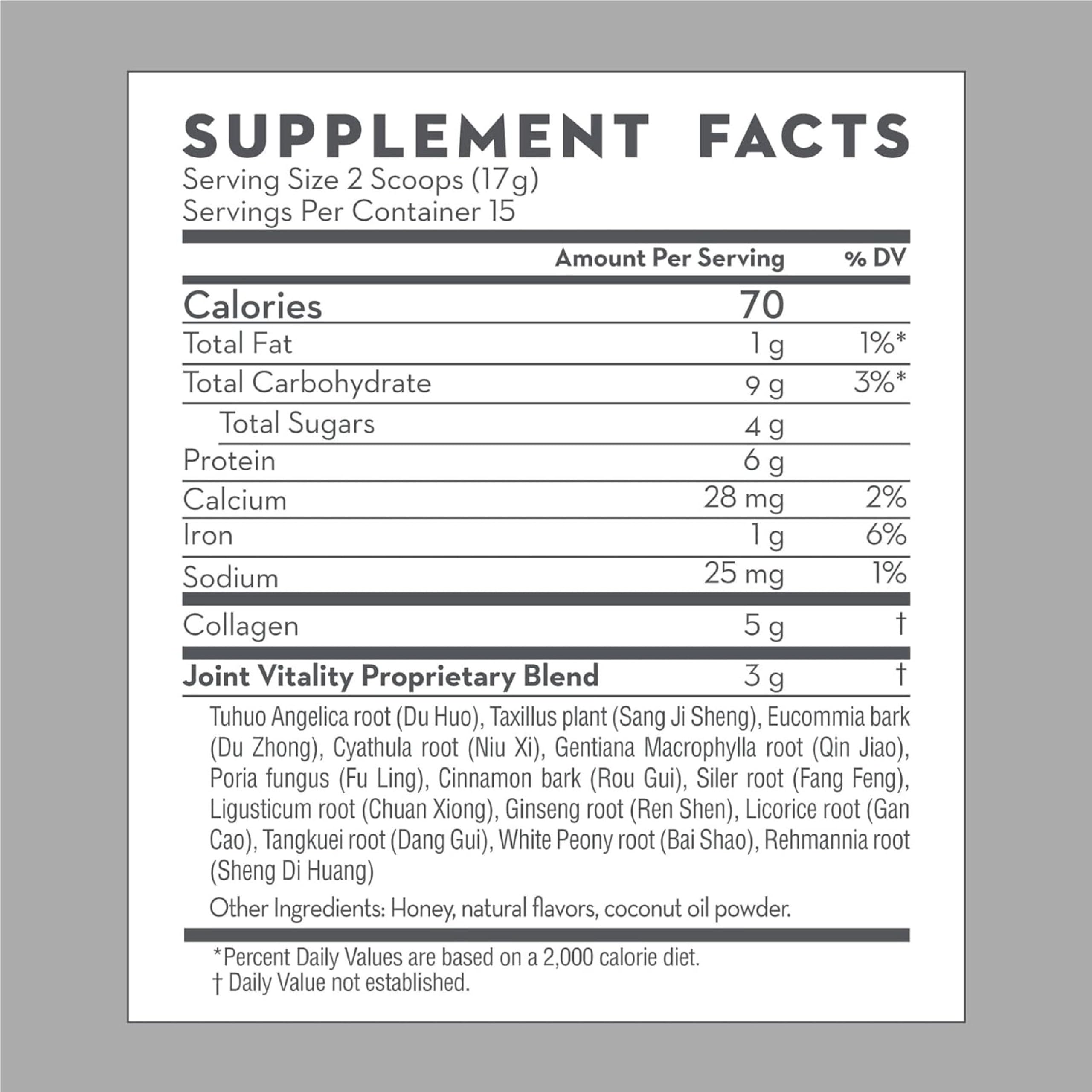 D'AO Labs Joint Vitality Powder - Joint Support - Du Huo Ji Shen Tang Traditional Chinese Herbal - Increased Mobility & Flexibility - Spiced Cocoa & Cinnamon Flavor - 15 Servings DAO Labs Au supplements